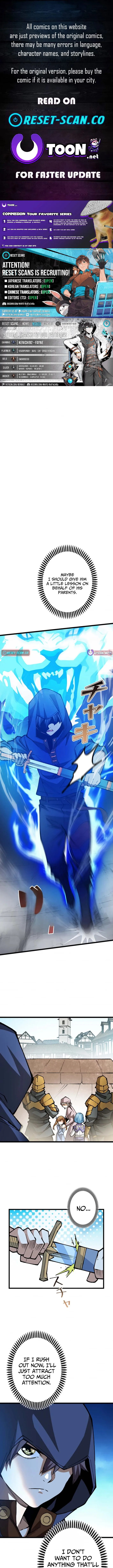 The Regressed Genius Magic Swordsman Chapter 3 page 1 - 