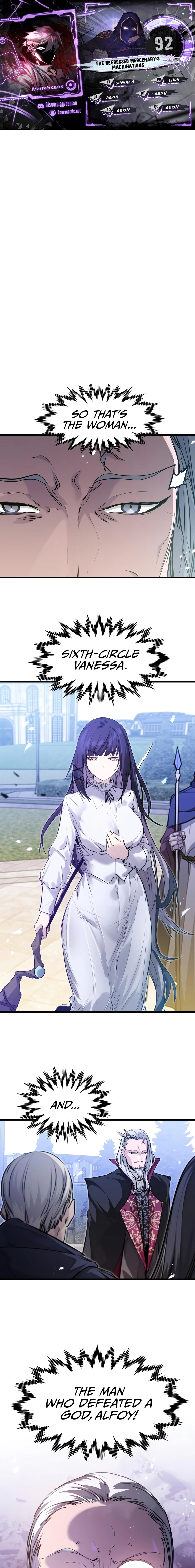 The Regressed Mercenary Has a Plan Chapter 92 page 1 - 