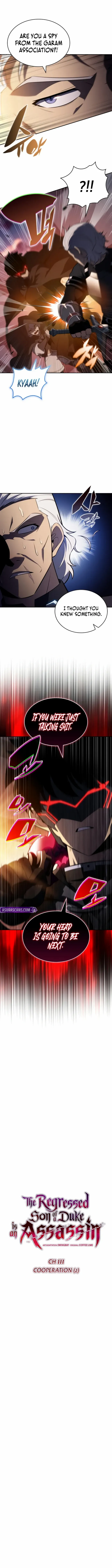 The Regressed Youngest Son of the Duke Is an Assassin Chapter 111 page 6 - 