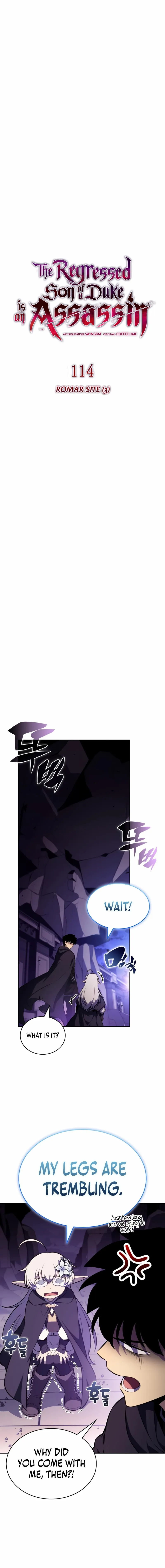 The Regressed Youngest Son of the Duke Is an Assassin Chapter 114 page 4 - 