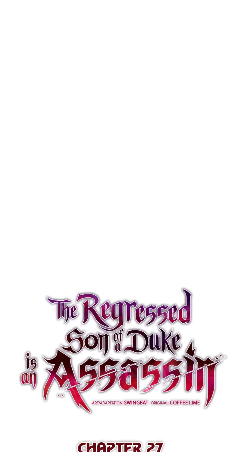 The Regressed Youngest Son of the Duke Is an Assassin Chapter 27 page 2 - 