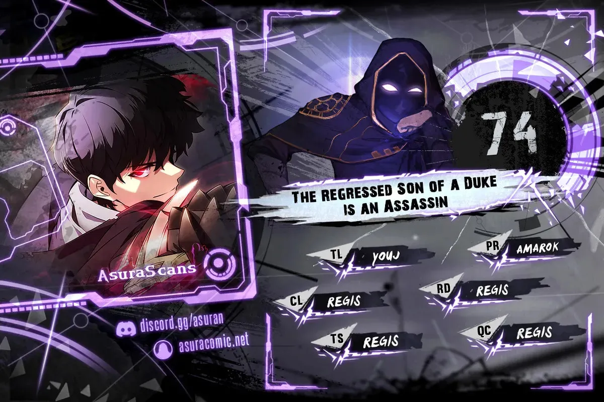 The Regressed Youngest Son of the Duke Is an Assassin Chapter 74 page 1 - 