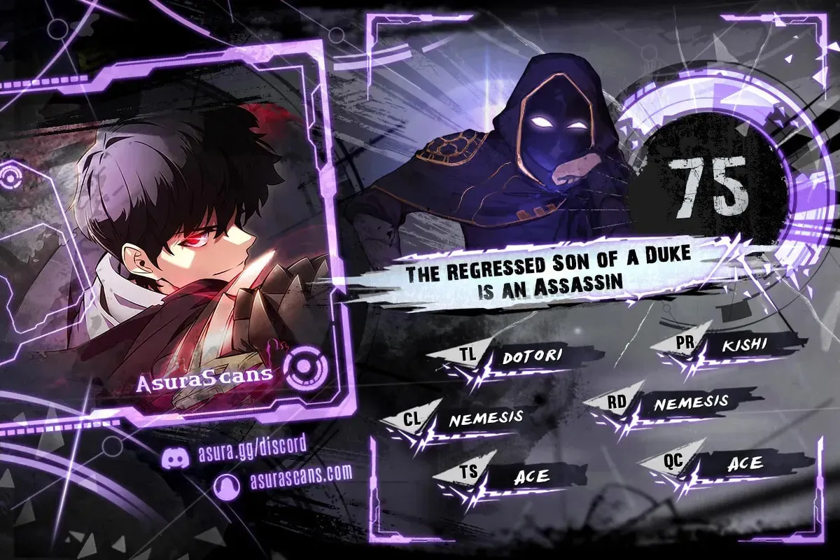 The Regressed Youngest Son of the Duke Is an Assassin Chapter 75 page 1 - 