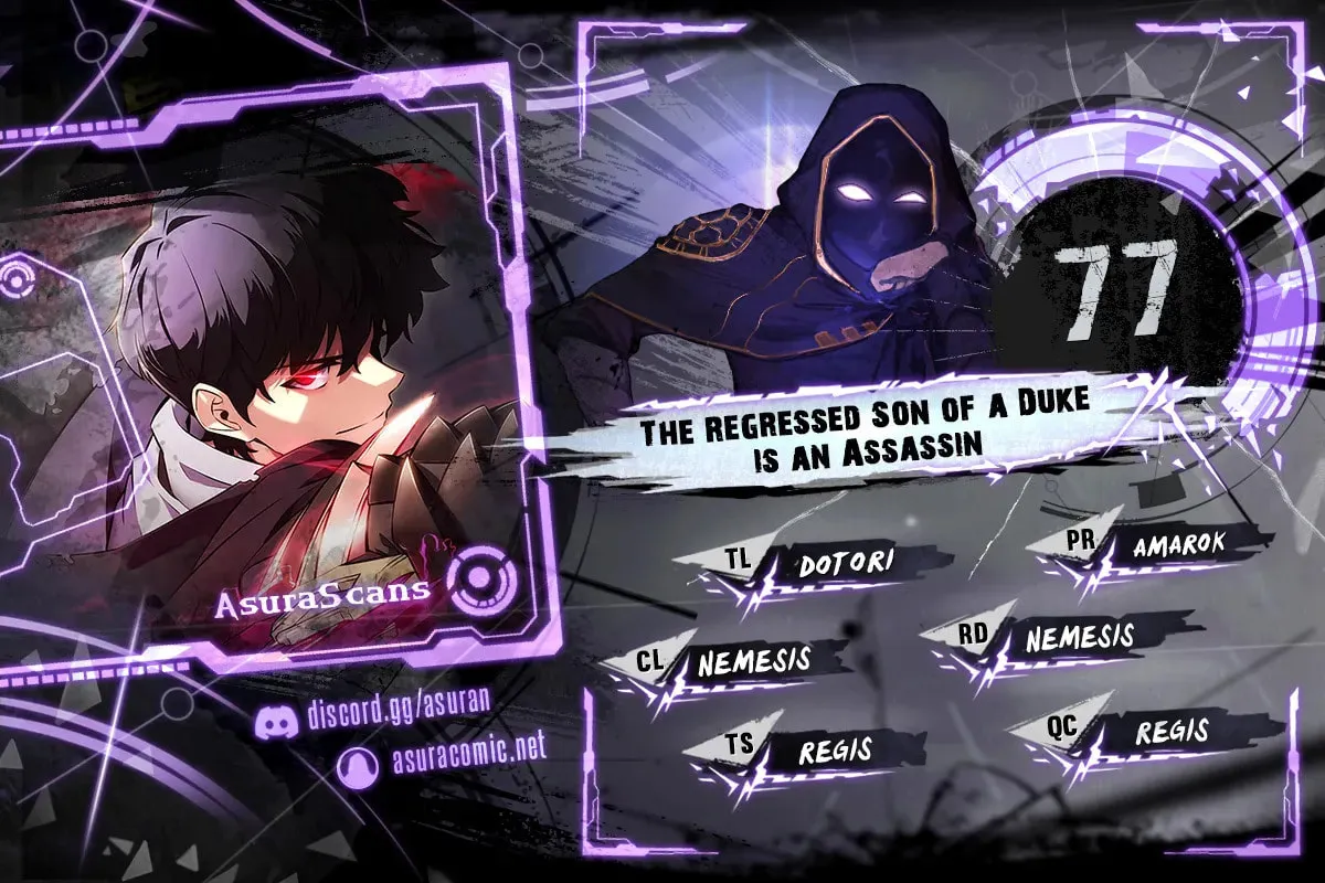 The Regressed Youngest Son of the Duke Is an Assassin Chapter 77 page 1 - 