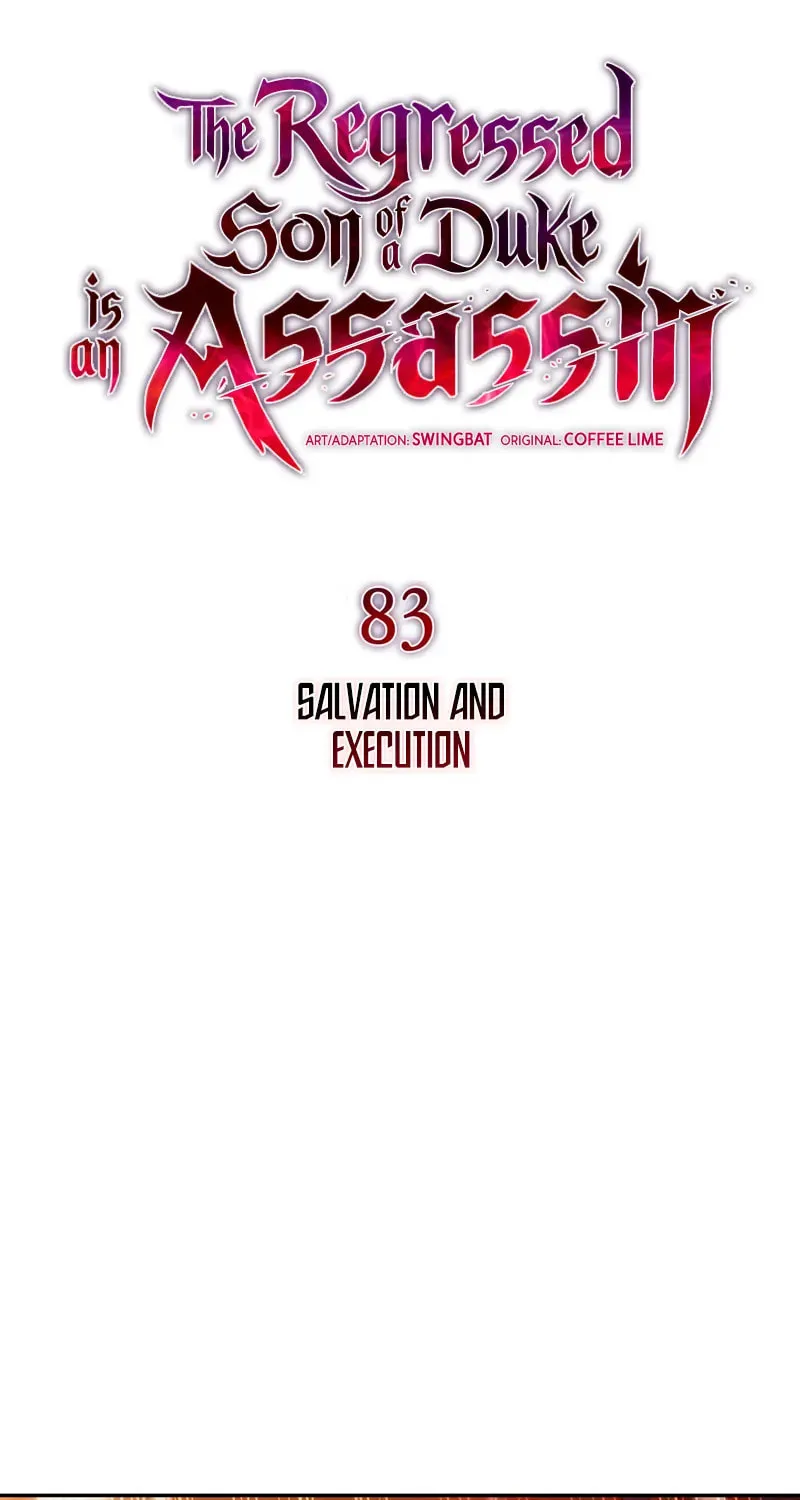 The Regressed Youngest Son of the Duke Is an Assassin Chapter 83 page 25 - 