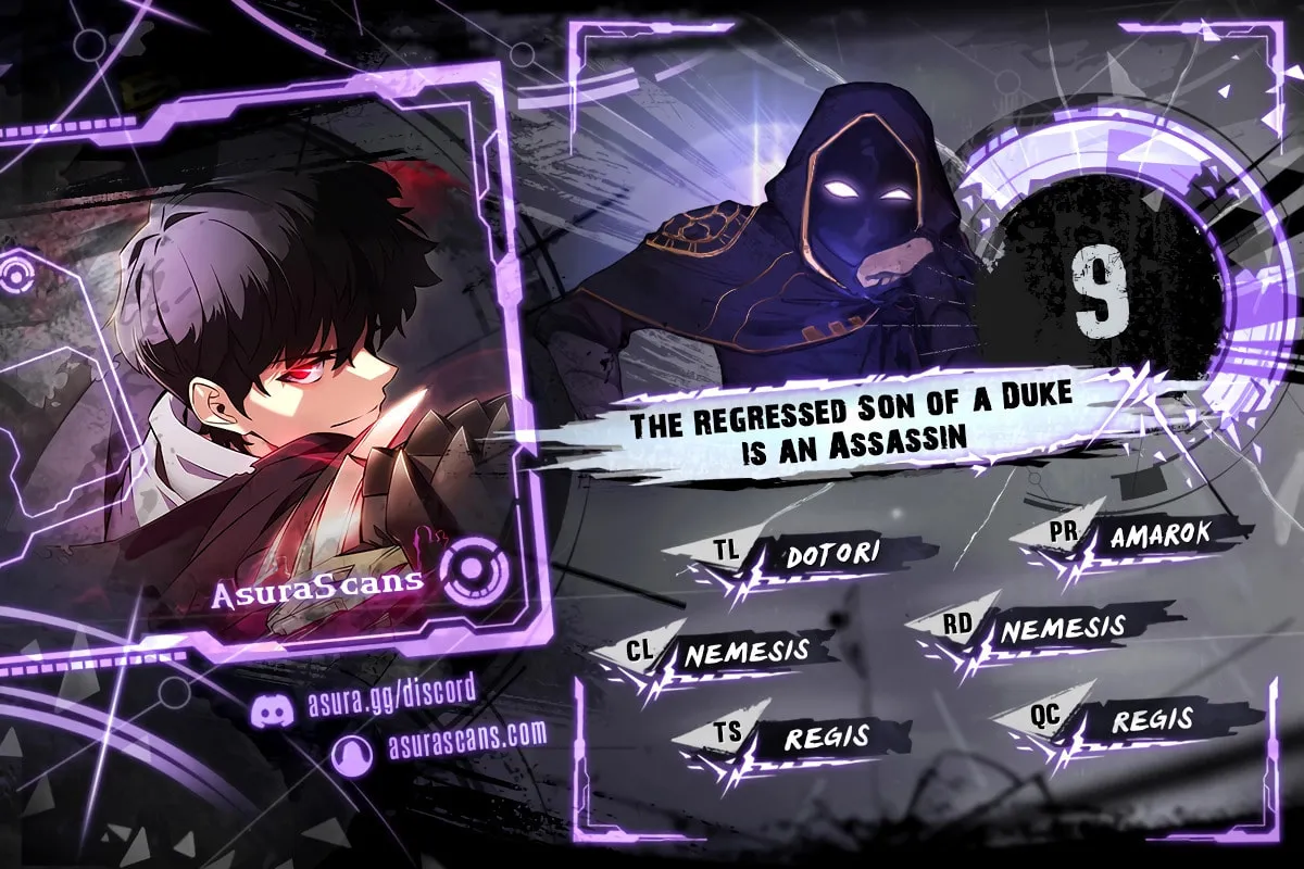 The Regressed Youngest Son of the Duke Is an Assassin Chapter 9 page 1 - 
