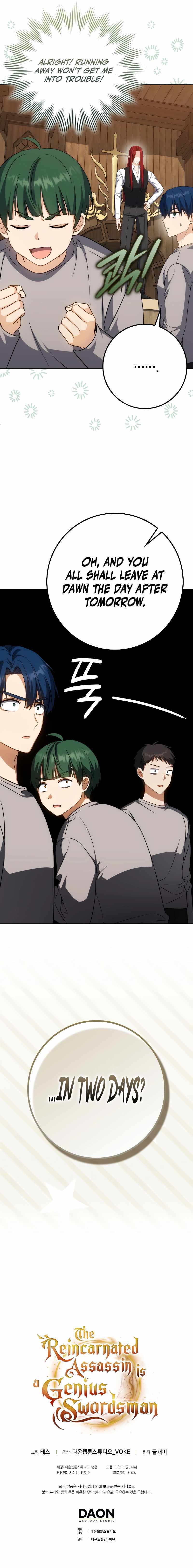 The Reincarnated Assassin is a Genius Swordsman Chapter 36 page 15 - 