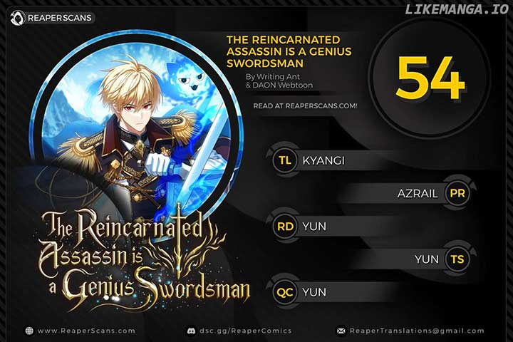 The Reincarnated Assassin is a Genius Swordsman Chapter 54 page 1 - 