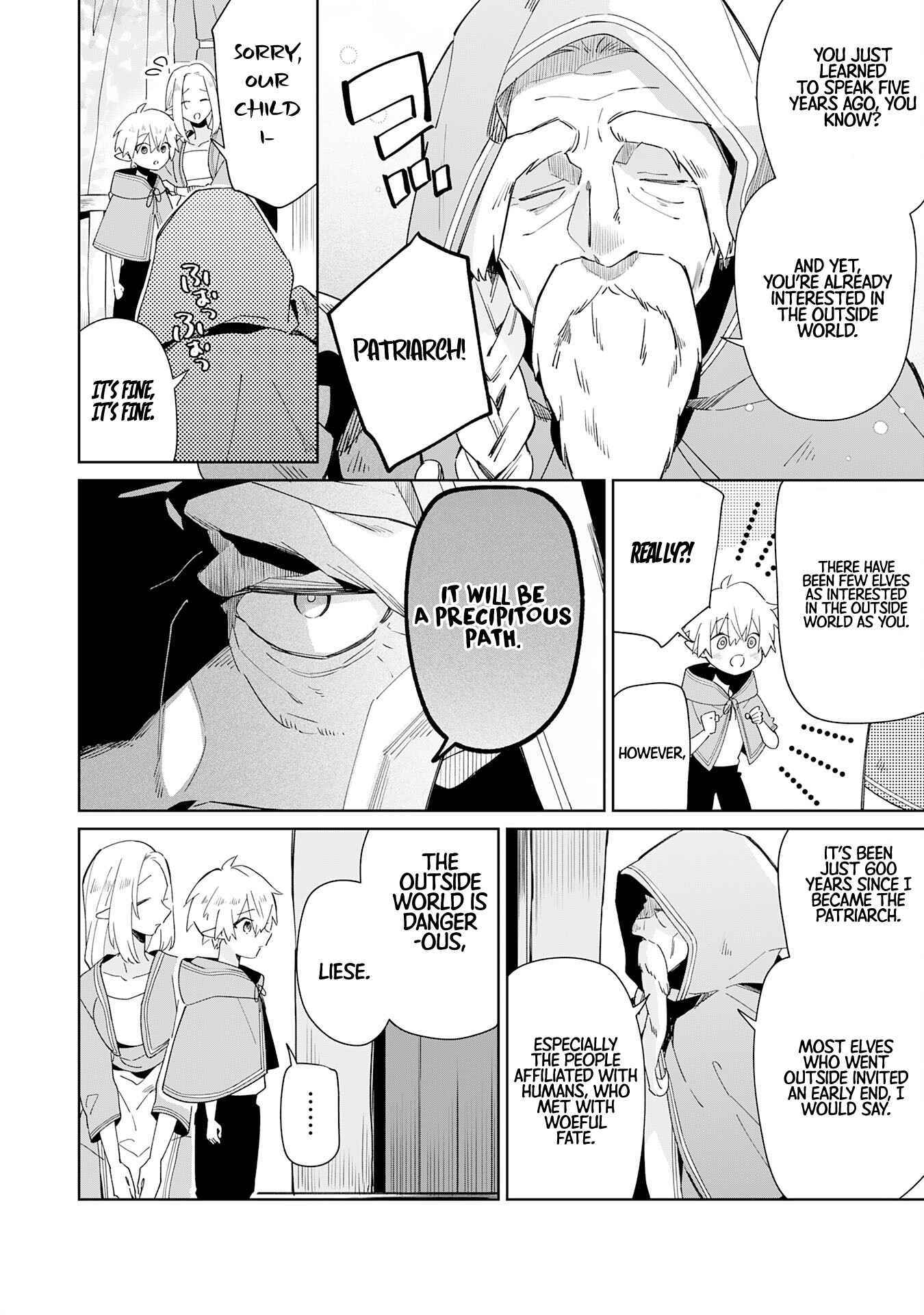 The Reincarnated Elf Left on a Journey to Master His Magic and With His Extra Lifespan Became a Living Legend Chapter 1 page 12 - 