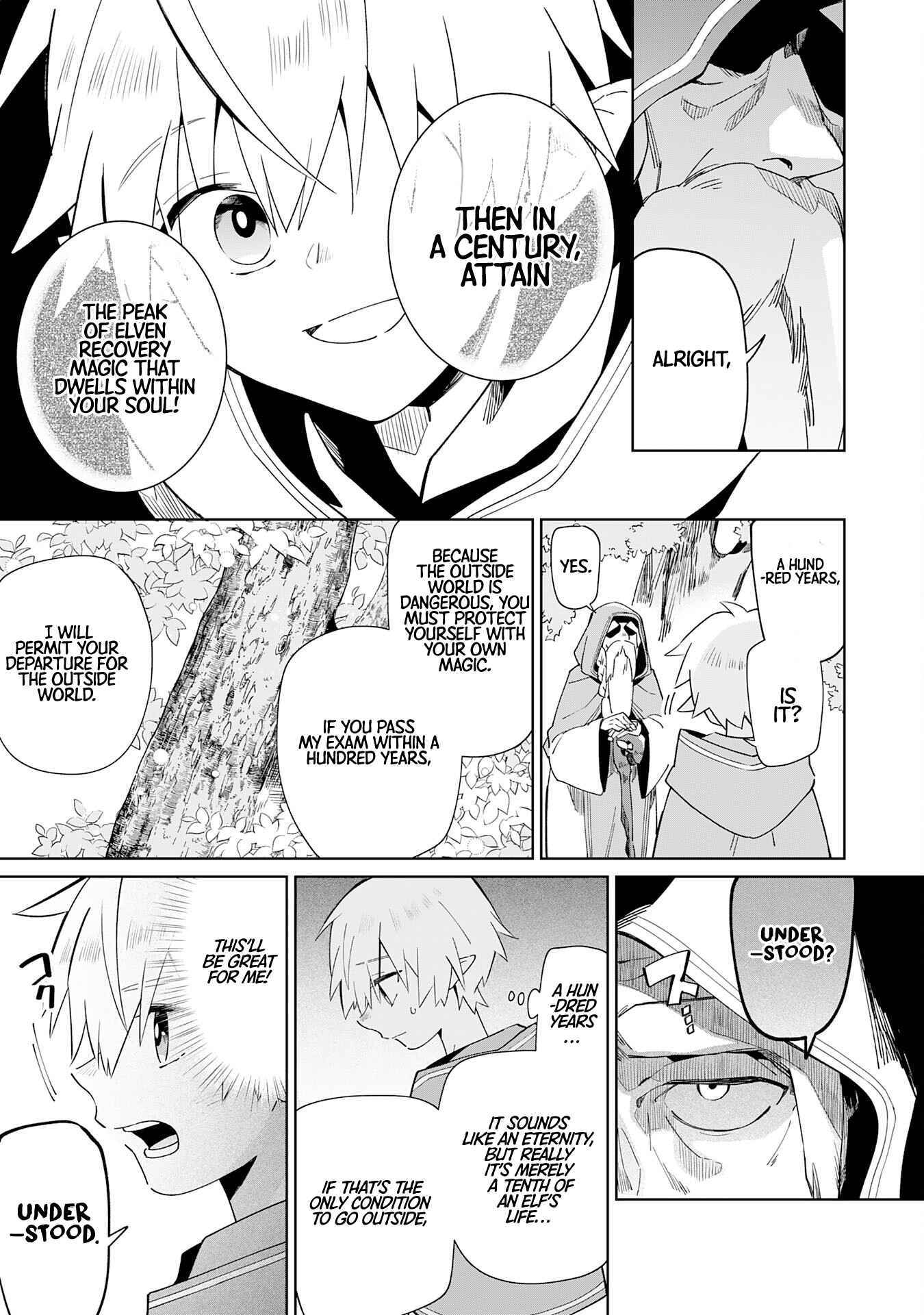 The Reincarnated Elf Left on a Journey to Master His Magic and With His Extra Lifespan Became a Living Legend Chapter 1 page 15 - 