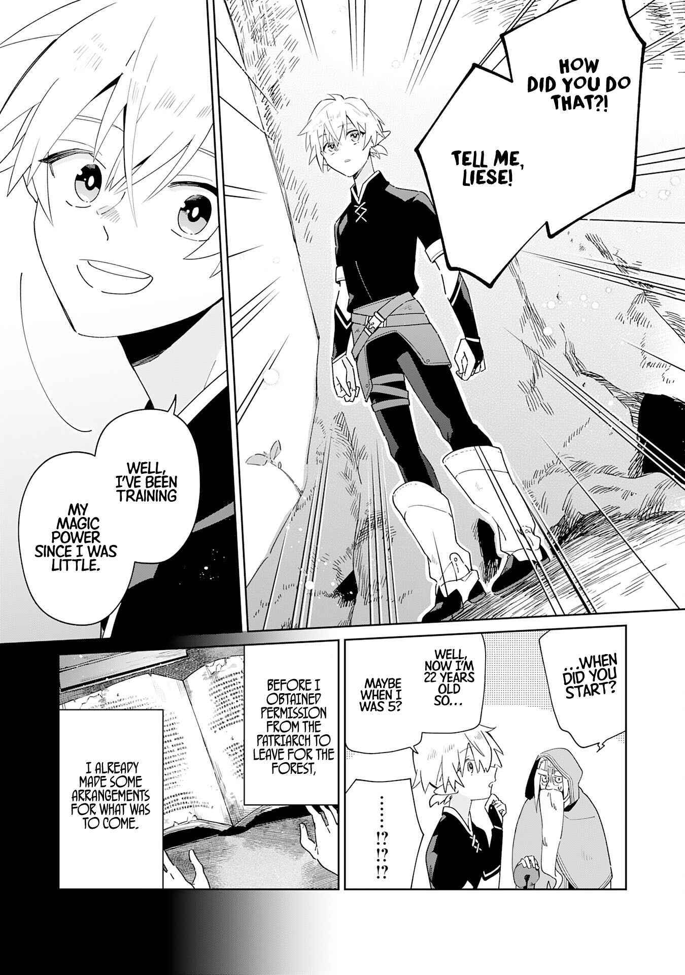 The Reincarnated Elf Left on a Journey to Master His Magic and With His Extra Lifespan Became a Living Legend Chapter 1 page 19 - 