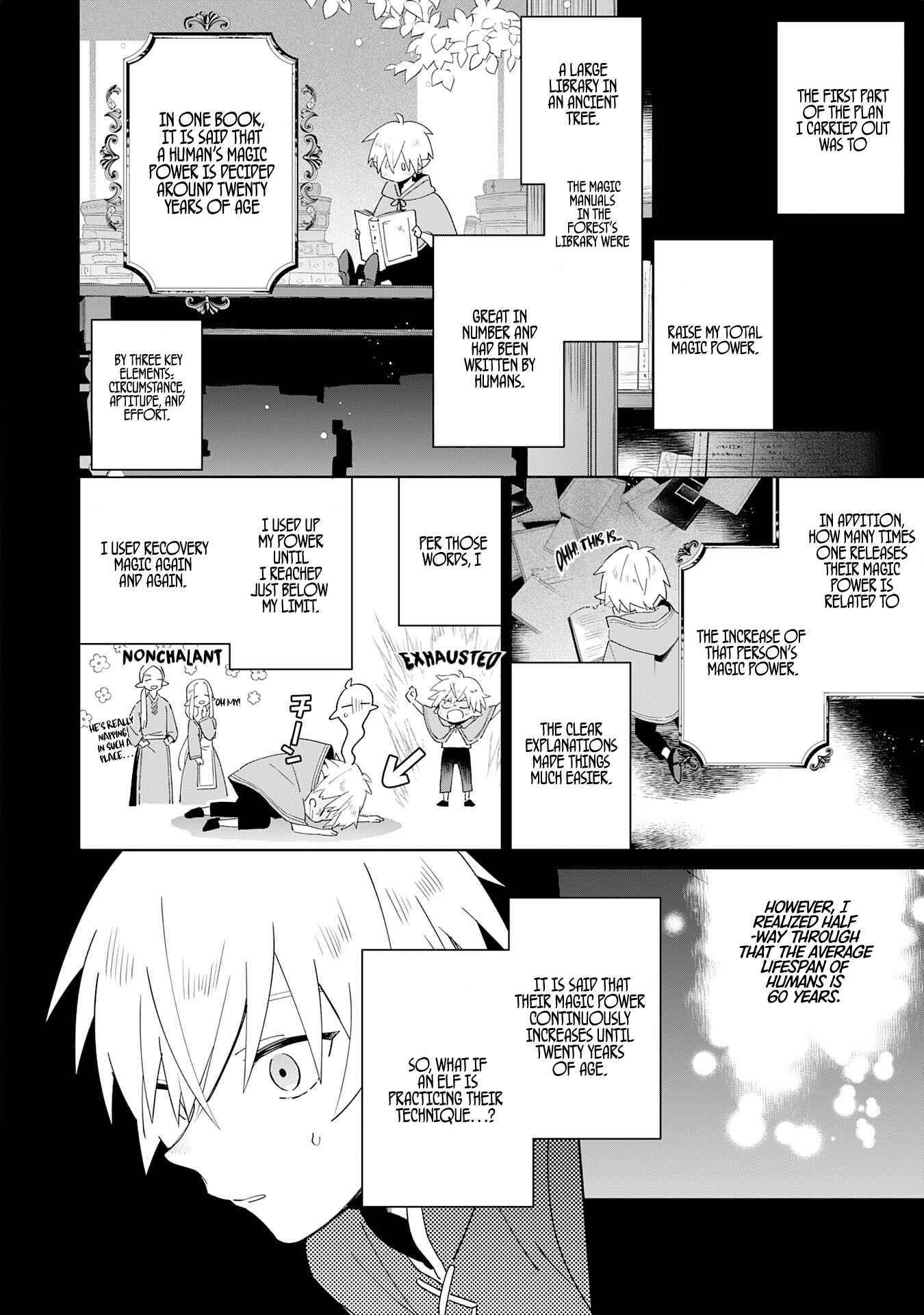 The Reincarnated Elf Left on a Journey to Master His Magic and With His Extra Lifespan Became a Living Legend Chapter 1 page 20 - 