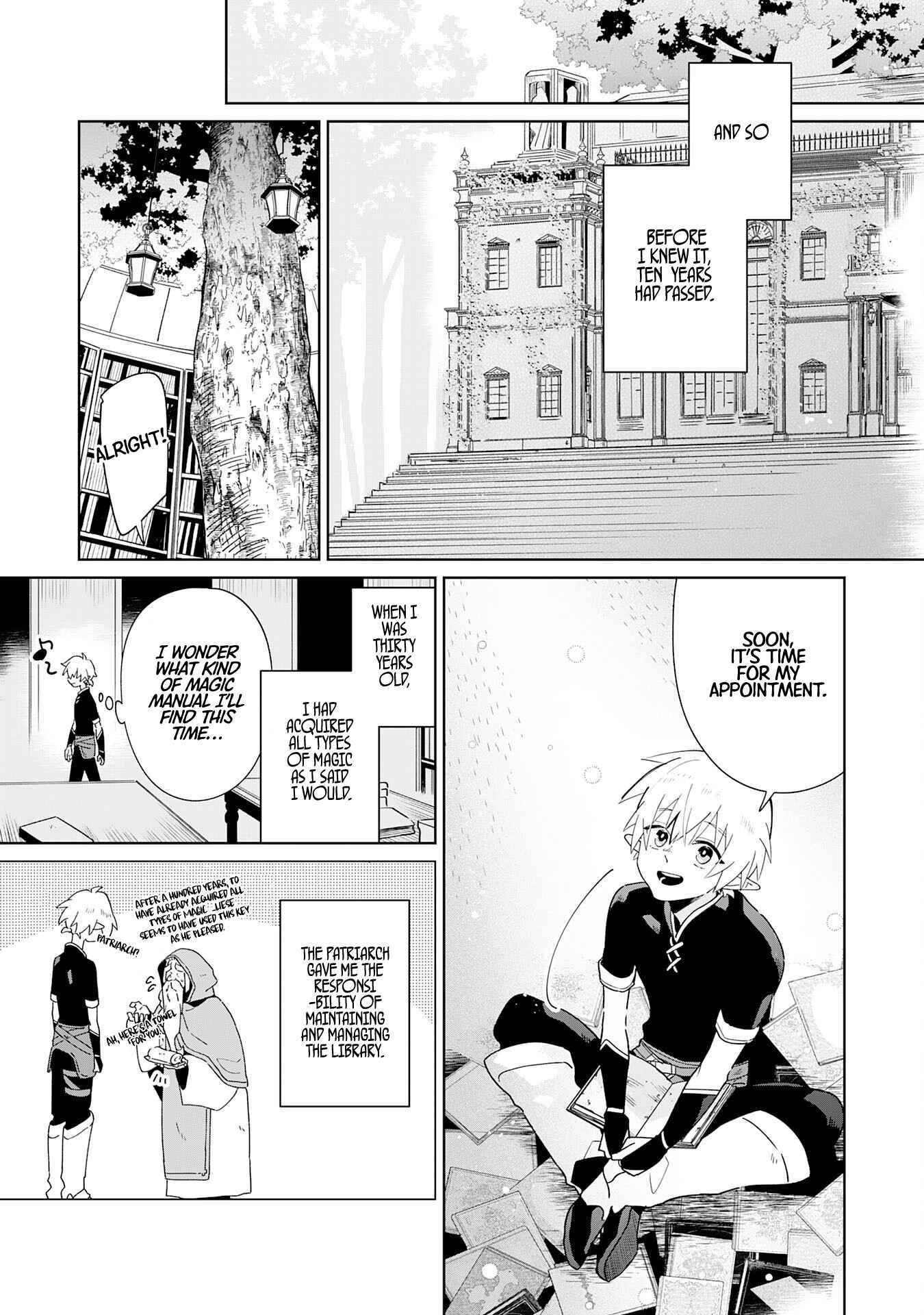 The Reincarnated Elf Left on a Journey to Master His Magic and With His Extra Lifespan Became a Living Legend Chapter 1 page 23 - 