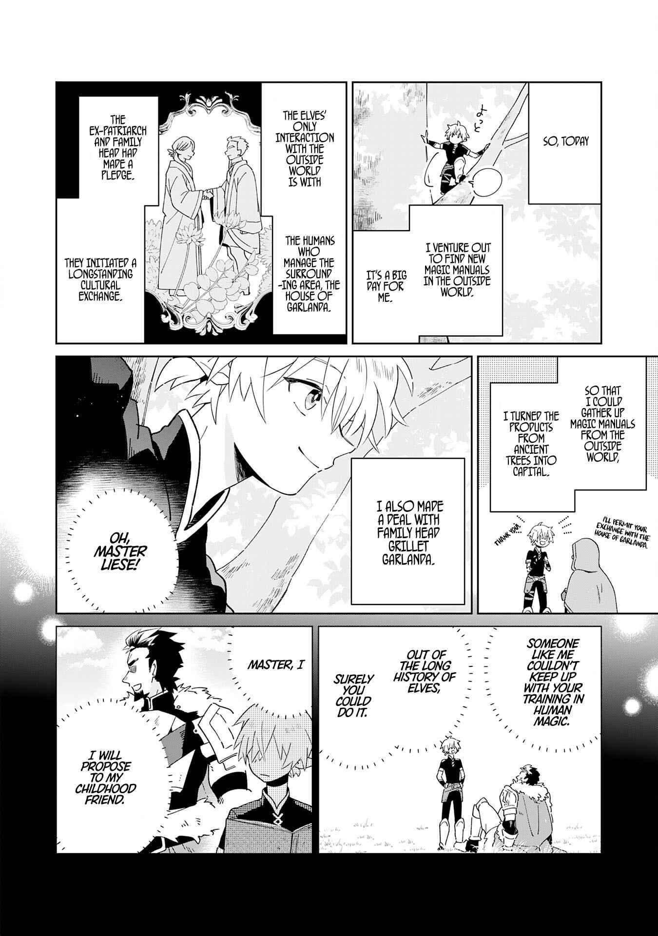 The Reincarnated Elf Left on a Journey to Master His Magic and With His Extra Lifespan Became a Living Legend Chapter 1 page 24 - 