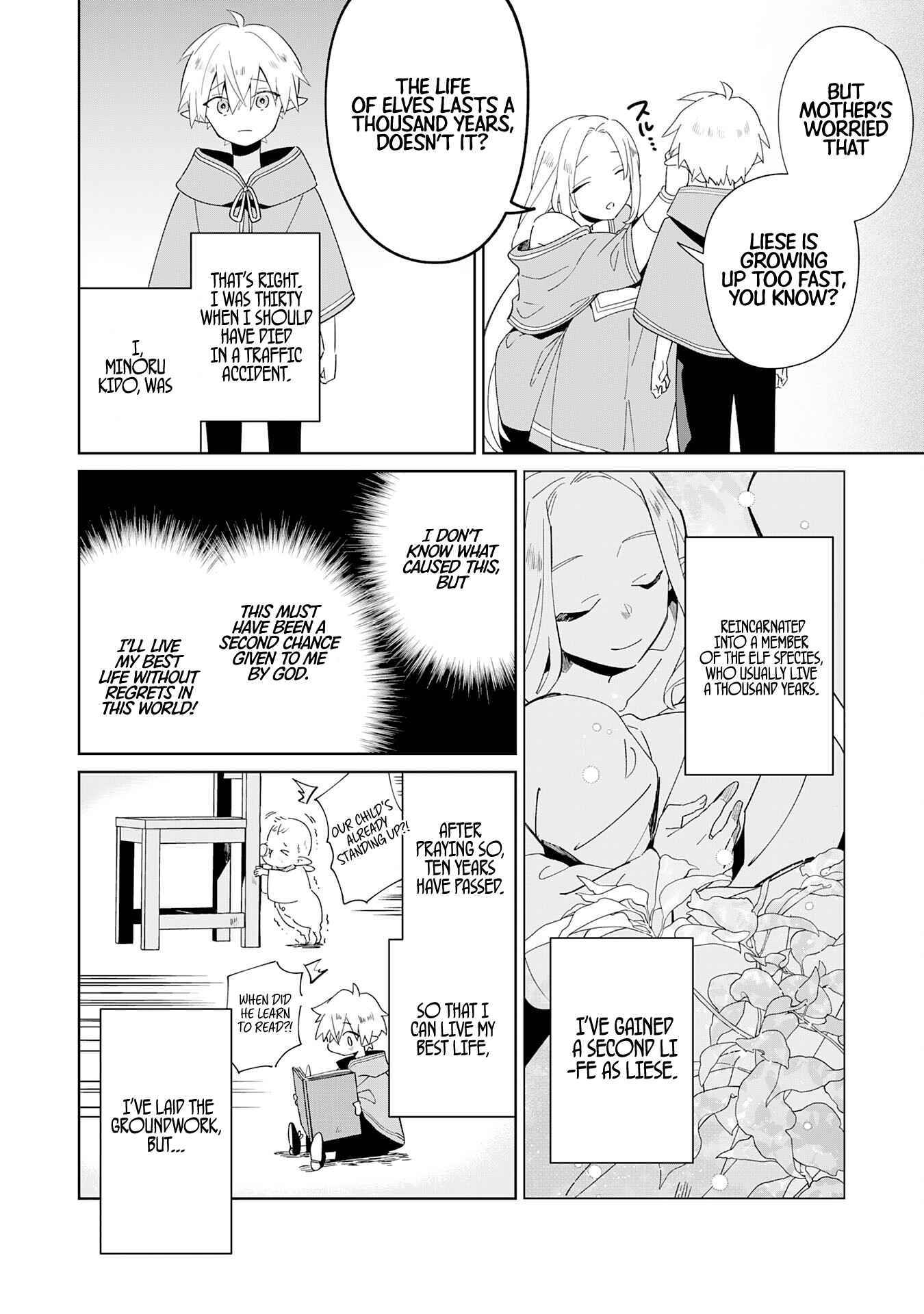 The Reincarnated Elf Left on a Journey to Master His Magic and With His Extra Lifespan Became a Living Legend Chapter 1 page 10 - 
