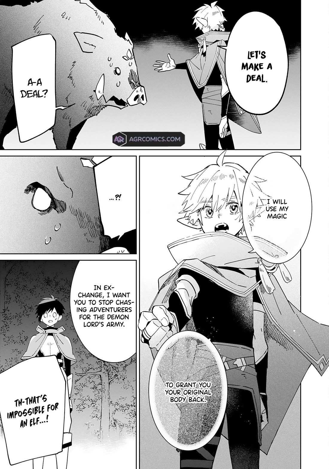 The Reincarnated Elf Left on a Journey to Master His Magic and With His Extra Lifespan Became a Living Legend Chapter 10 page 22 - 