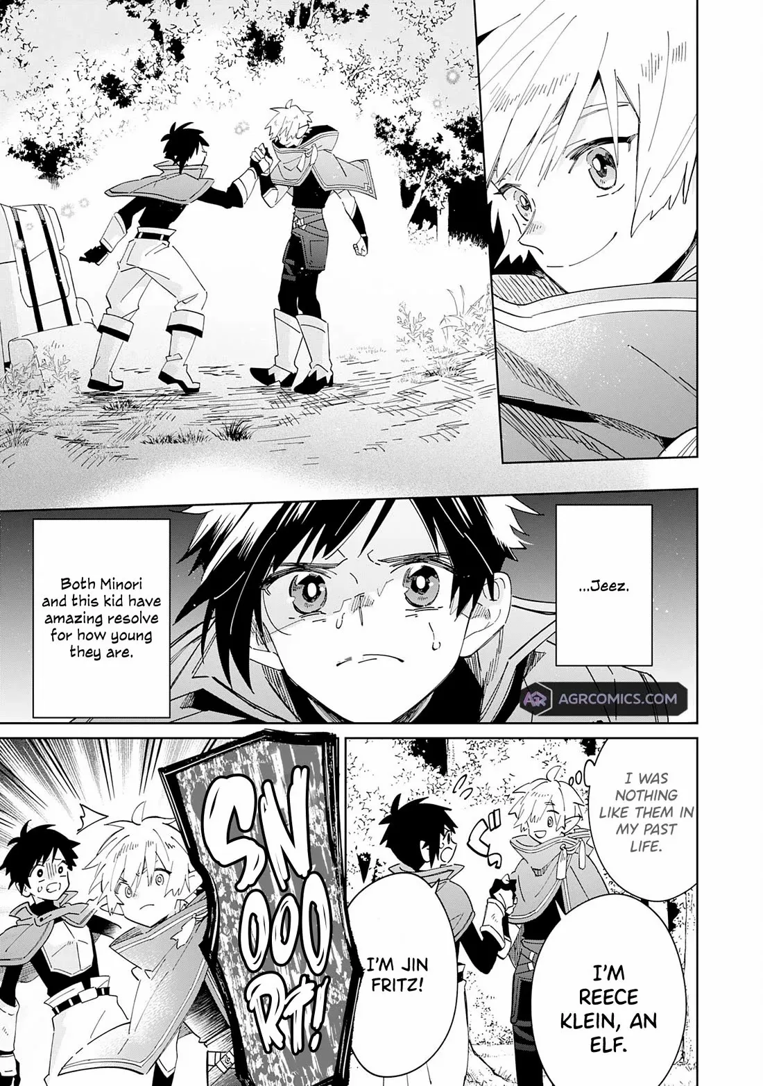 The Reincarnated Elf Left on a Journey to Master His Magic and With His Extra Lifespan Became a Living Legend Chapter 10 page 8 - 