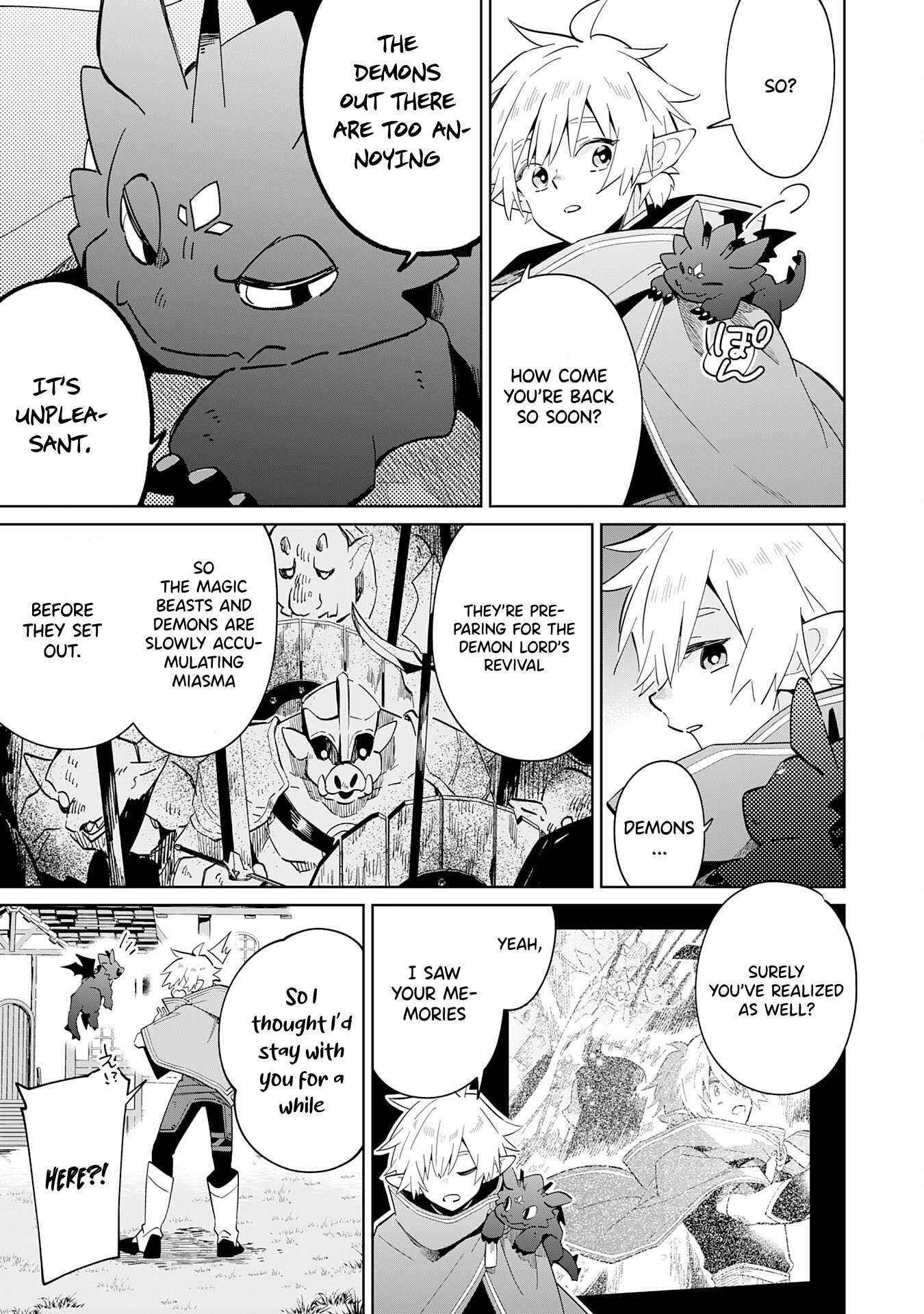 The Reincarnated Elf Left on a Journey to Master His Magic and With His Extra Lifespan Became a Living Legend Chapter 11 page 24 - 