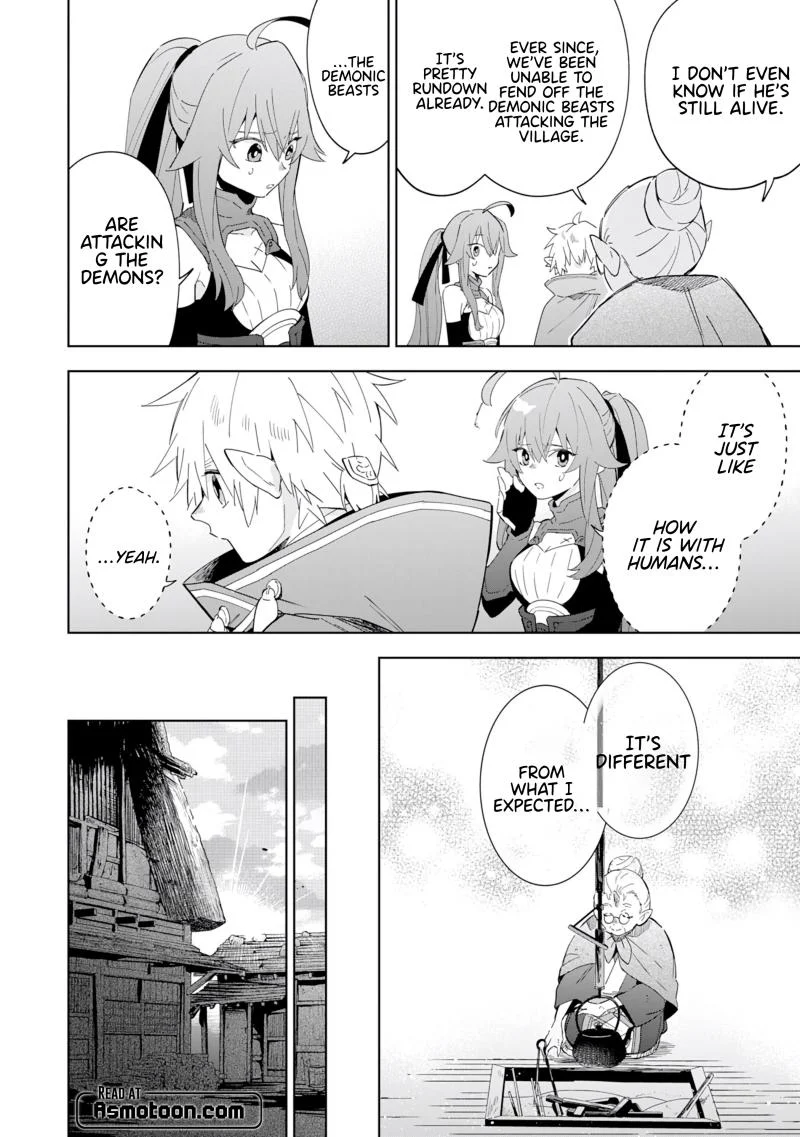The Reincarnated Elf Left on a Journey to Master His Magic and With His Extra Lifespan Became a Living Legend Chapter 13 page 23 - 