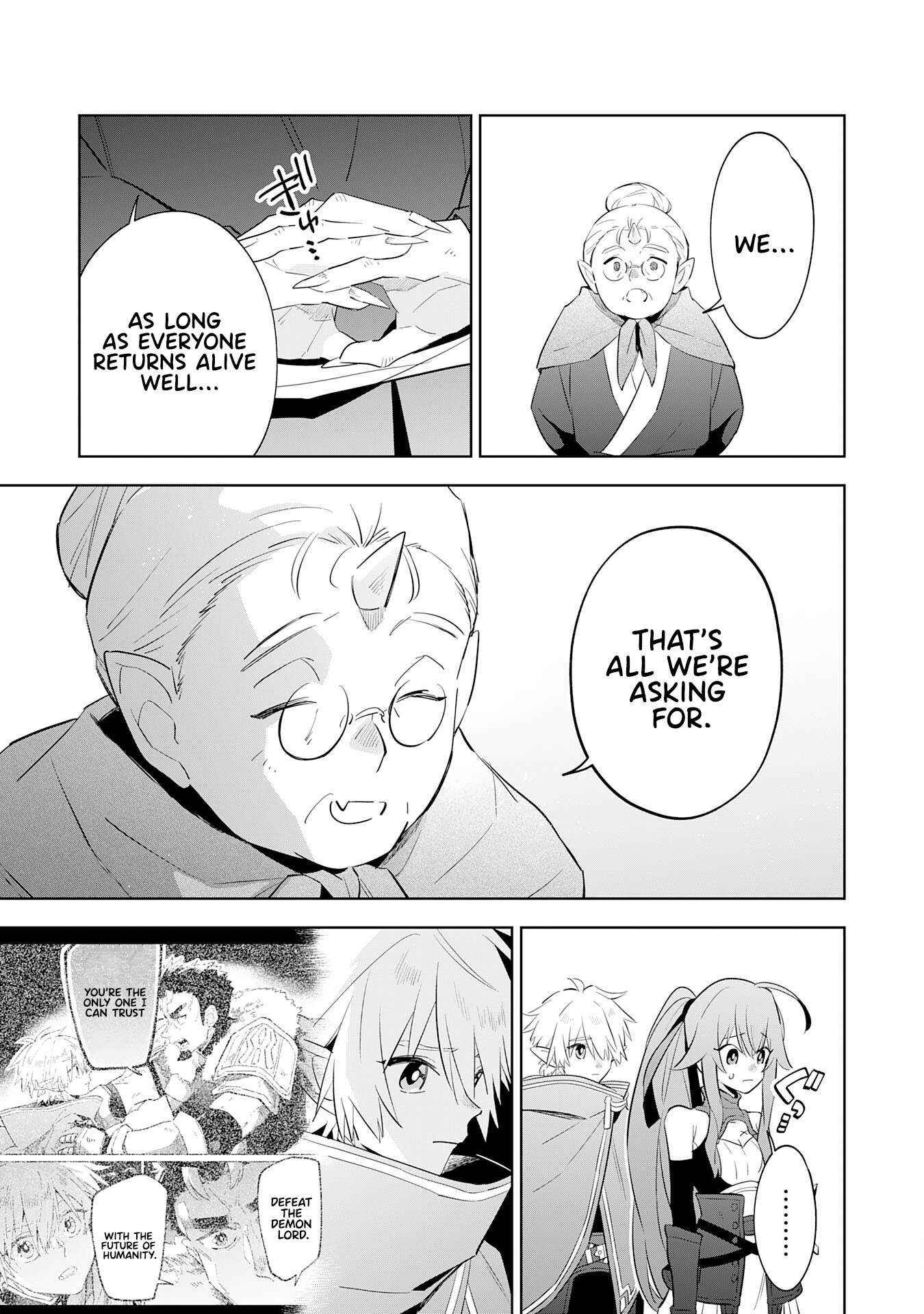 The Reincarnated Elf Left on a Journey to Master His Magic and With His Extra Lifespan Became a Living Legend Chapter 14 page 12 - 