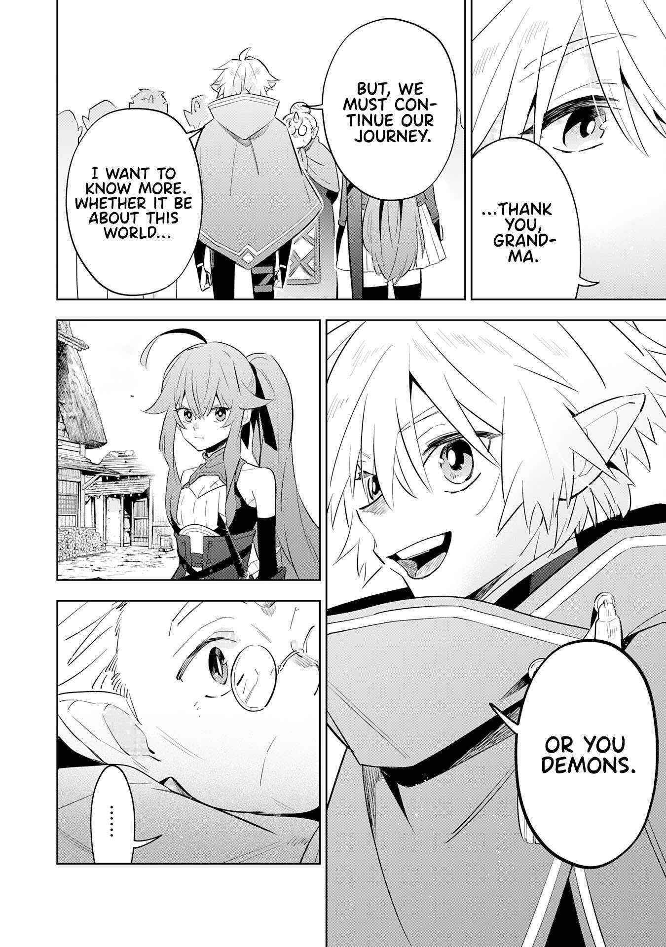 The Reincarnated Elf Left on a Journey to Master His Magic and With His Extra Lifespan Became a Living Legend Chapter 14 page 3 - 