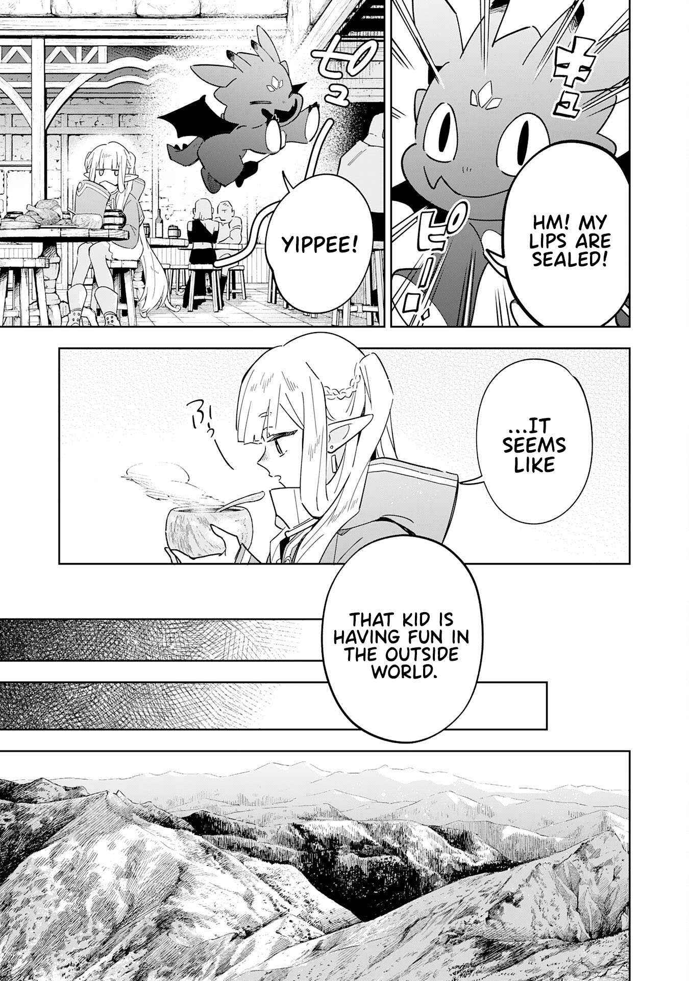 The Reincarnated Elf Left on a Journey to Master His Magic and With His Extra Lifespan Became a Living Legend Chapter 15 page 28 - 