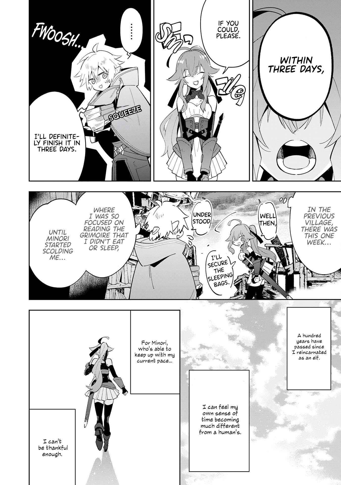 The Reincarnated Elf Left on a Journey to Master His Magic and With His Extra Lifespan Became a Living Legend Chapter 16 page 5 - 
