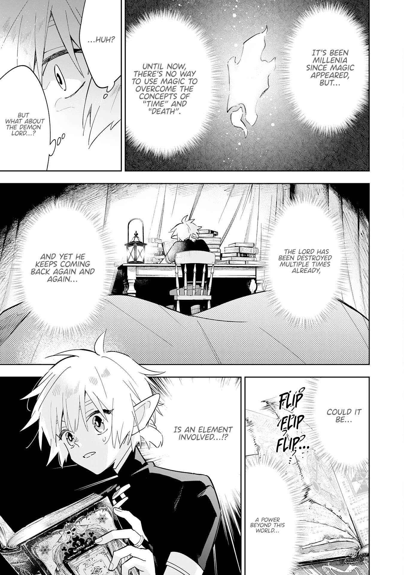 The Reincarnated Elf Left on a Journey to Master His Magic and With His Extra Lifespan Became a Living Legend Chapter 16 page 8 - 