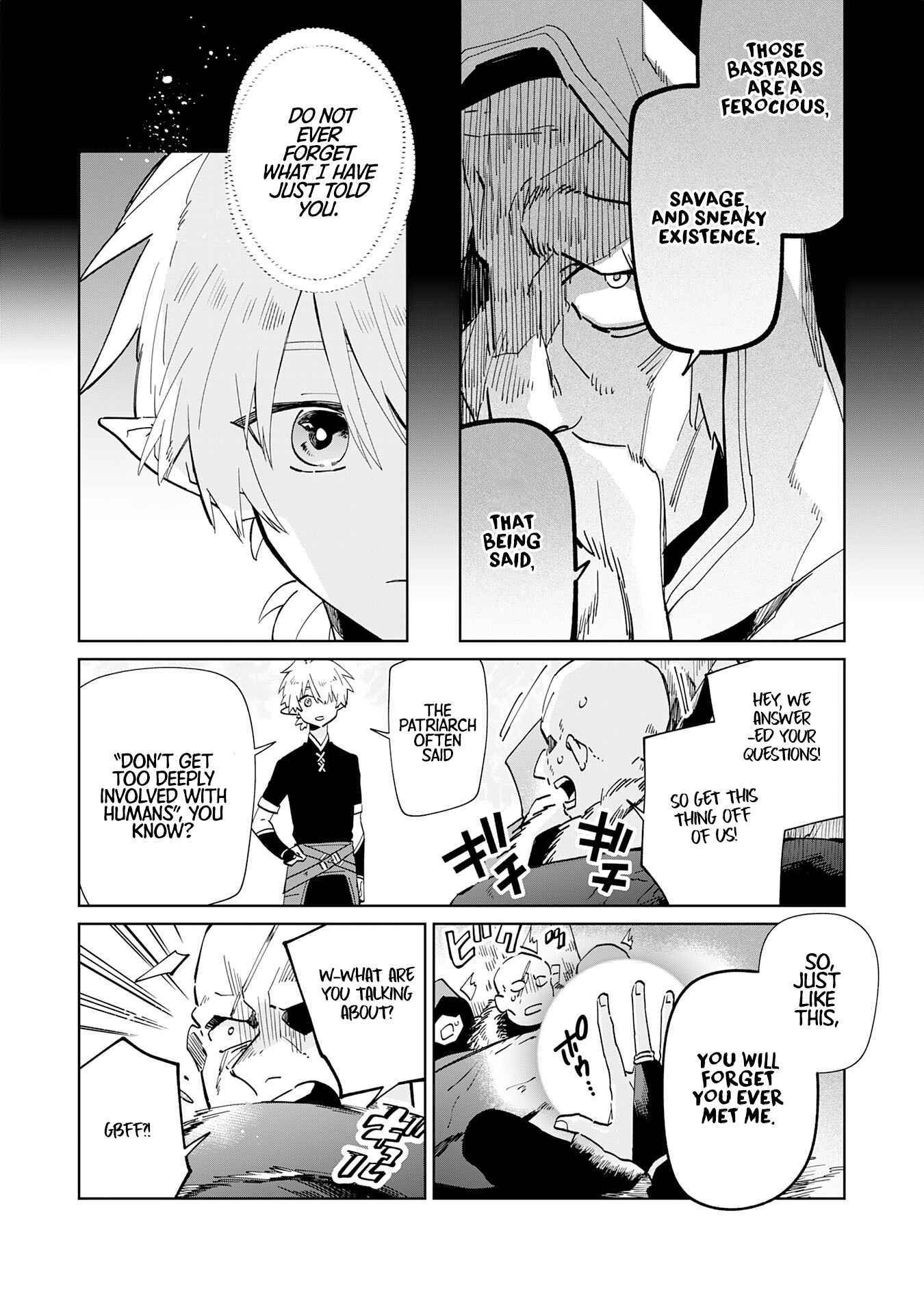 The Reincarnated Elf Left on a Journey to Master His Magic and With His Extra Lifespan Became a Living Legend Chapter 2 page 21 - 