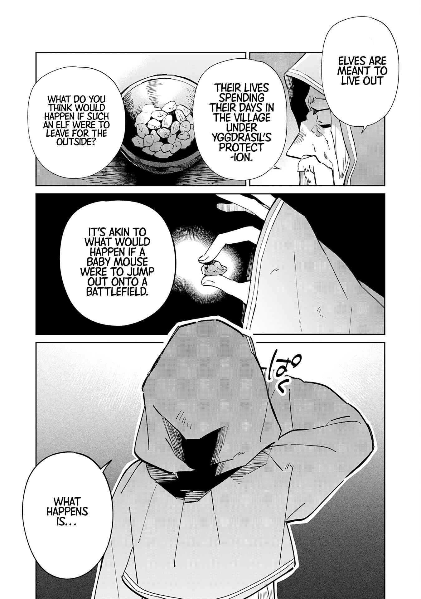 The Reincarnated Elf Left on a Journey to Master His Magic and With His Extra Lifespan Became a Living Legend Chapter 2 page 32 - 