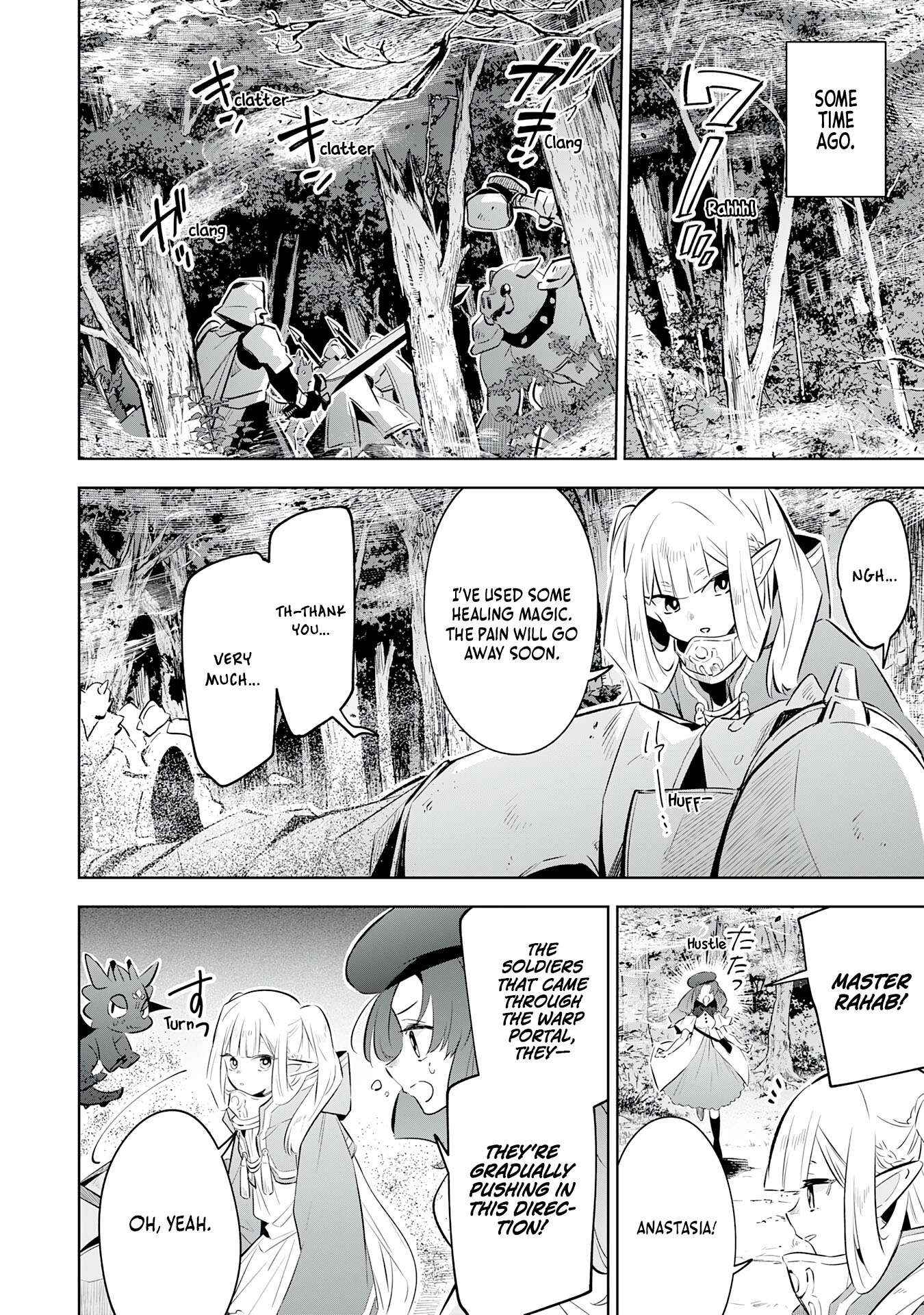 The Reincarnated Elf Left on a Journey to Master His Magic and With His Extra Lifespan Became a Living Legend Chapter 21 page 6 - 