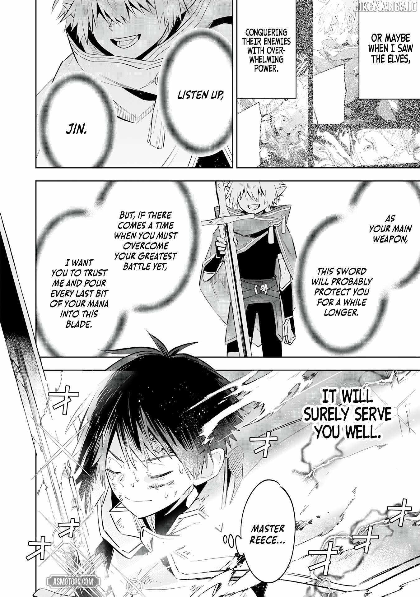The Reincarnated Elf Left on a Journey to Master His Magic and With His Extra Lifespan Became a Living Legend Chapter 22 page 19 - 