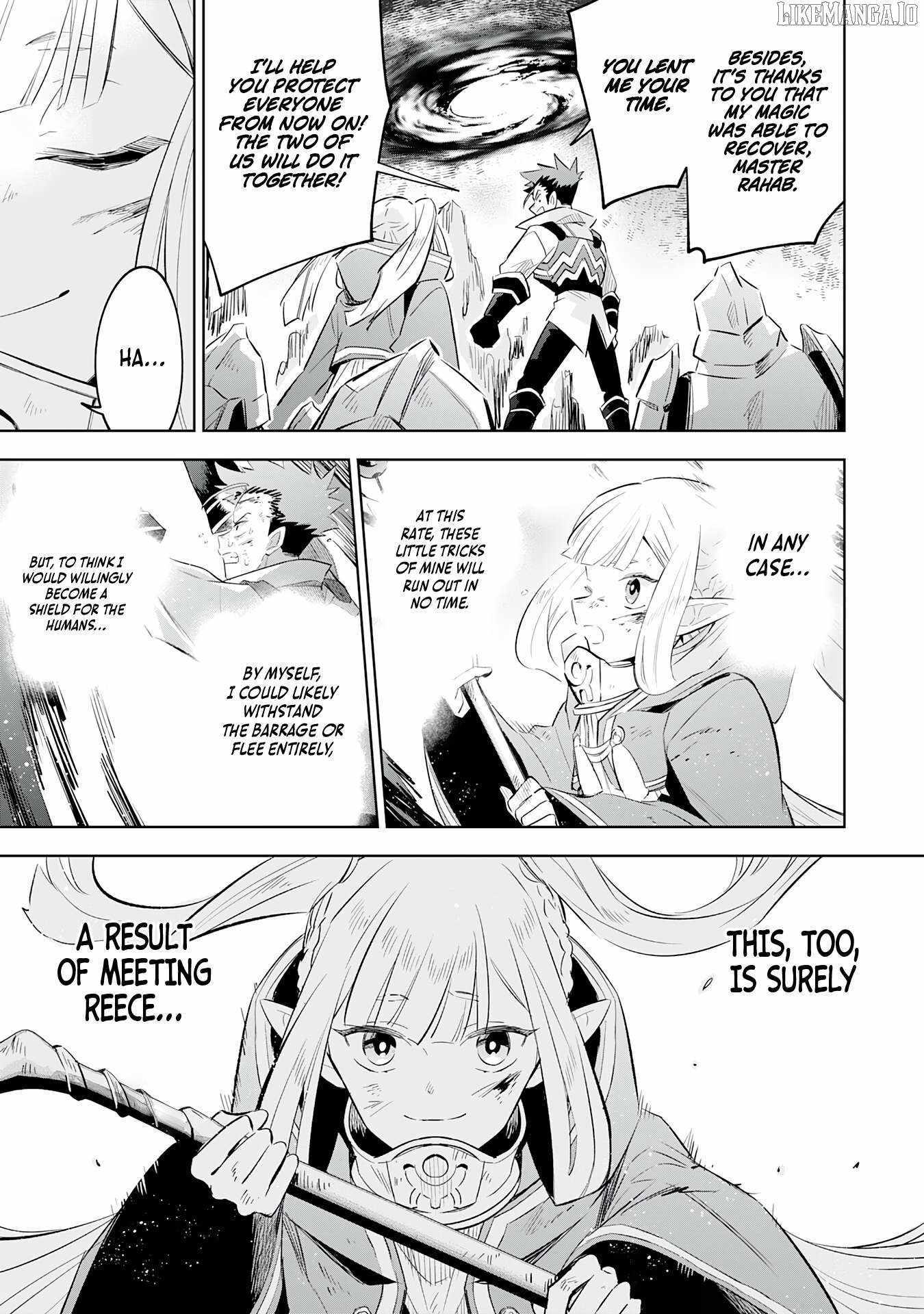 The Reincarnated Elf Left on a Journey to Master His Magic and With His Extra Lifespan Became a Living Legend Chapter 22 page 10 - 
