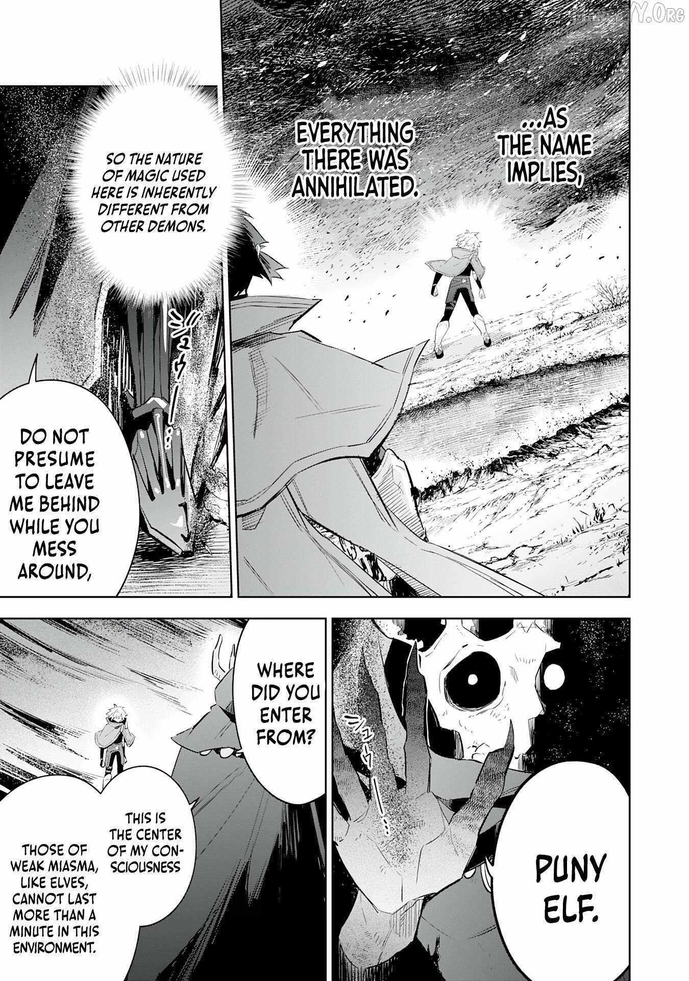 The Reincarnated Elf Left on a Journey to Master His Magic and With His Extra Lifespan Became a Living Legend Chapter 24 page 8 - 