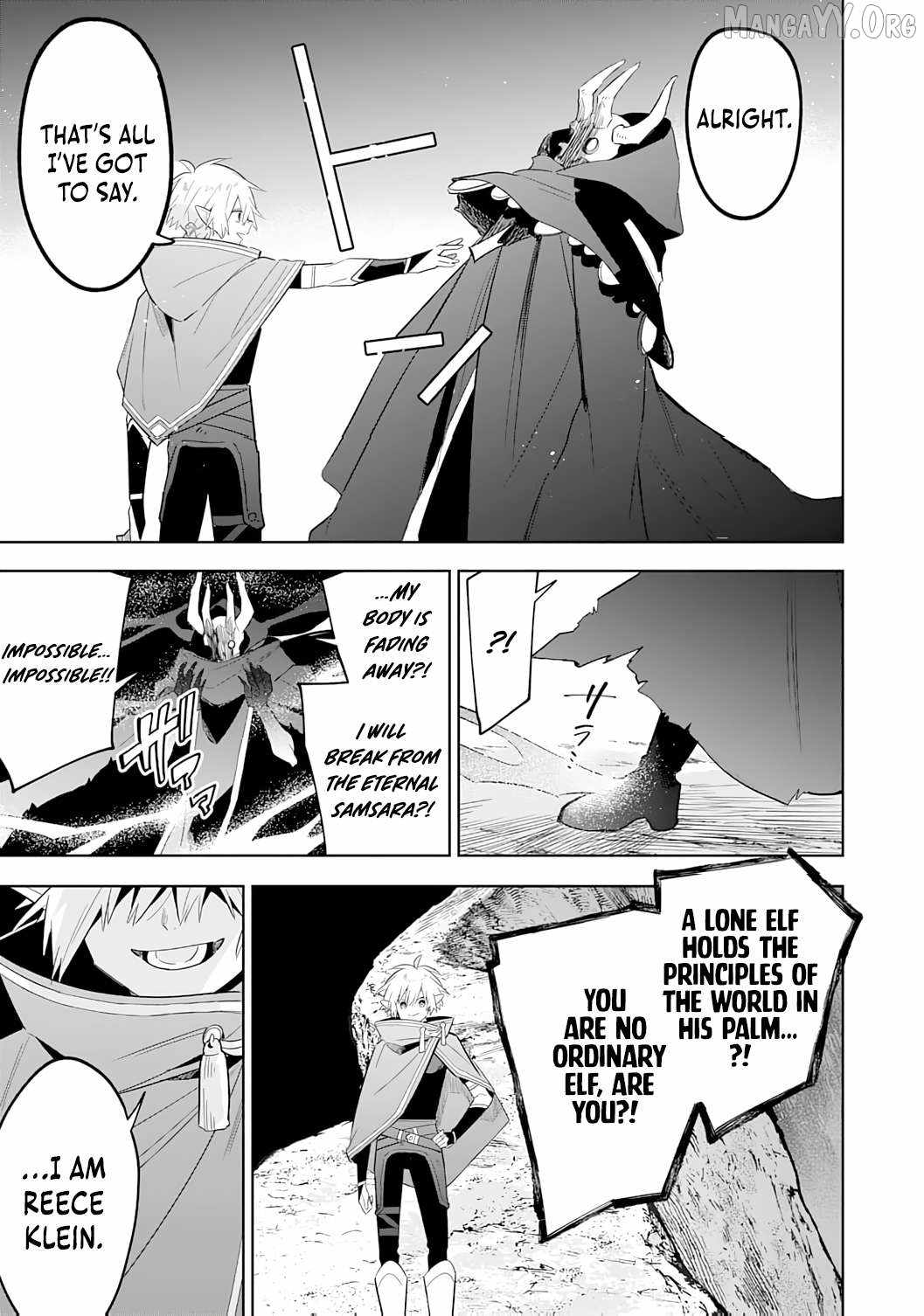 The Reincarnated Elf Left on a Journey to Master His Magic and With His Extra Lifespan Became a Living Legend Chapter 25 page 15 - 