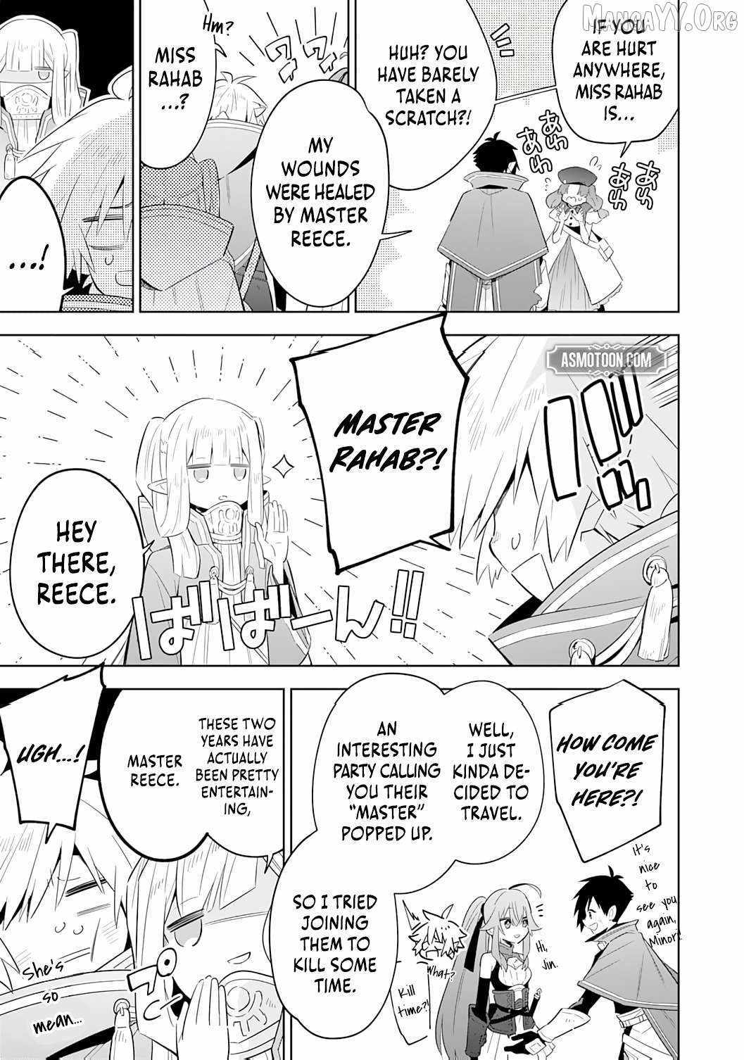 The Reincarnated Elf Left on a Journey to Master His Magic and With His Extra Lifespan Became a Living Legend Chapter 25 page 21 - 