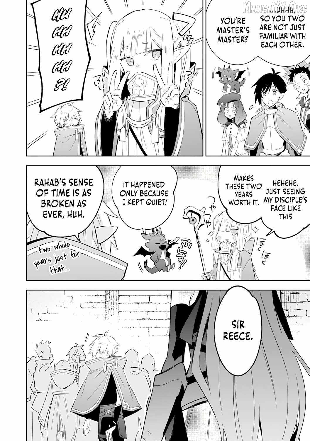 The Reincarnated Elf Left on a Journey to Master His Magic and With His Extra Lifespan Became a Living Legend Chapter 25 page 22 - 