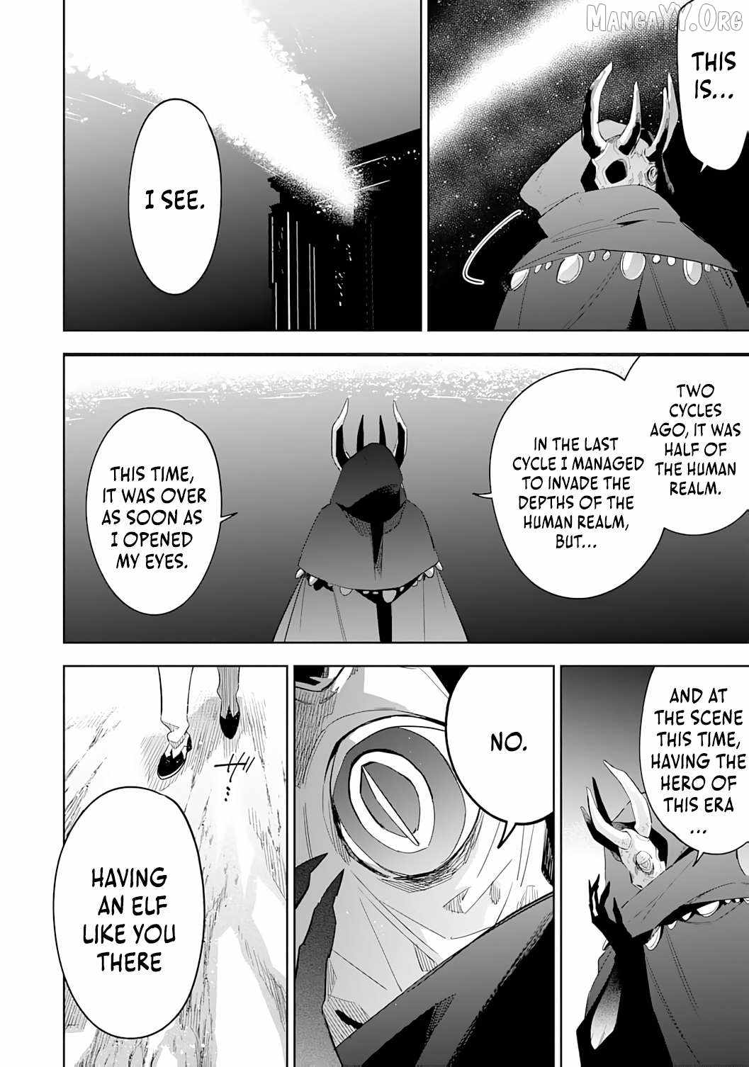 The Reincarnated Elf Left on a Journey to Master His Magic and With His Extra Lifespan Became a Living Legend Chapter 25 page 8 - 