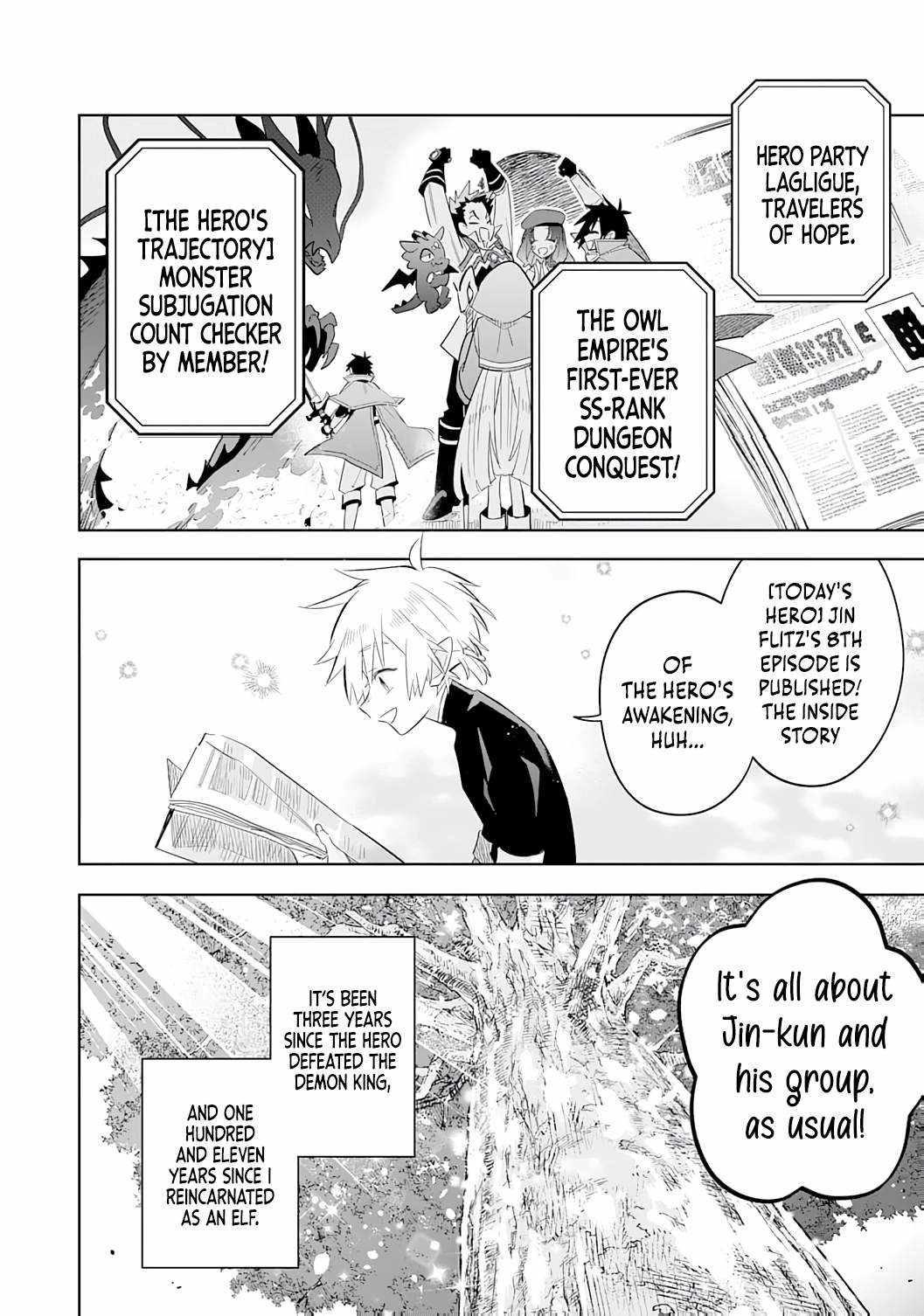 The Reincarnated Elf Left on a Journey to Master His Magic and With His Extra Lifespan Became a Living Legend Chapter 26 page 7 - 