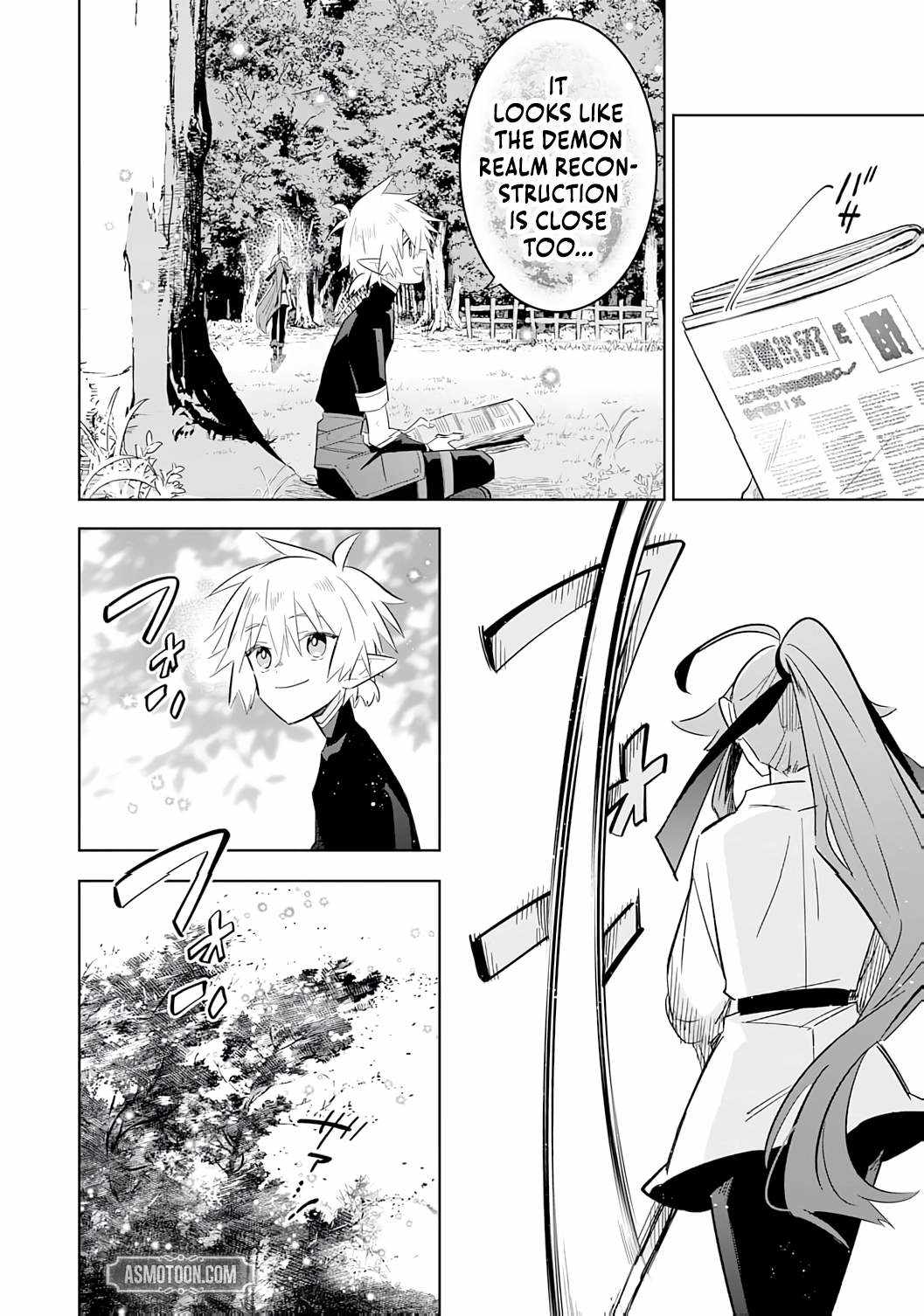 The Reincarnated Elf Left on a Journey to Master His Magic and With His Extra Lifespan Became a Living Legend Chapter 26 page 9 - 