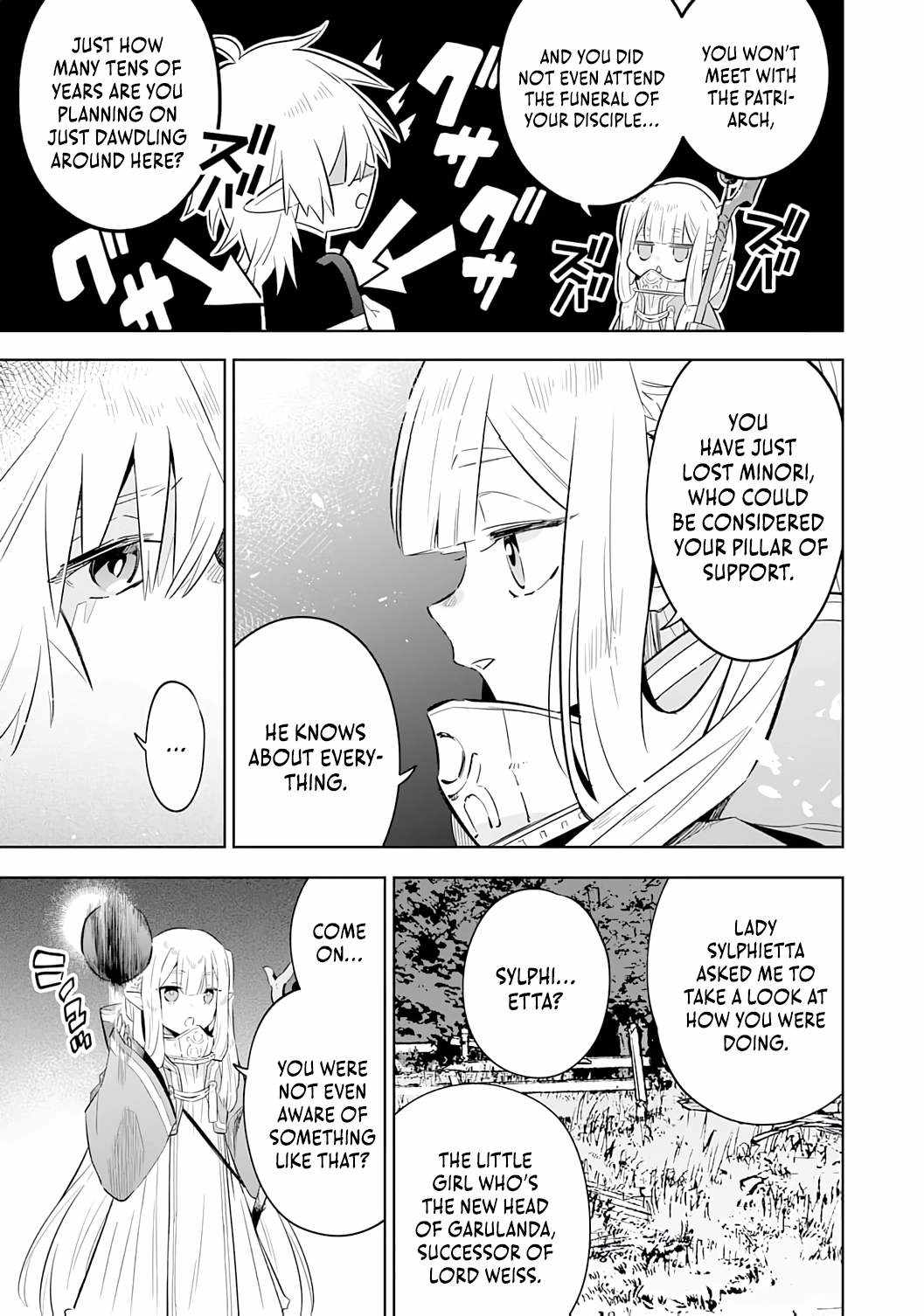 The Reincarnated Elf Left on a Journey to Master His Magic and With His Extra Lifespan Became a Living Legend Chapter 27 page 27 - 