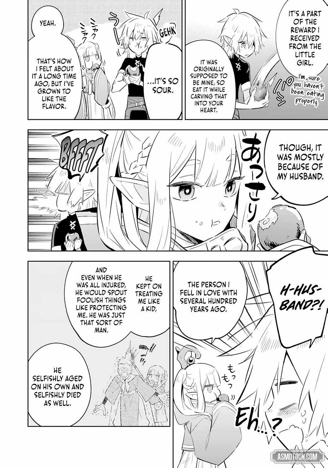 The Reincarnated Elf Left on a Journey to Master His Magic and With His Extra Lifespan Became a Living Legend Chapter 27 page 28 - 