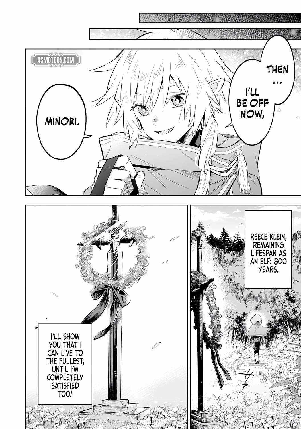 The Reincarnated Elf Left on a Journey to Master His Magic and With His Extra Lifespan Became a Living Legend Chapter 27 page 36 - 