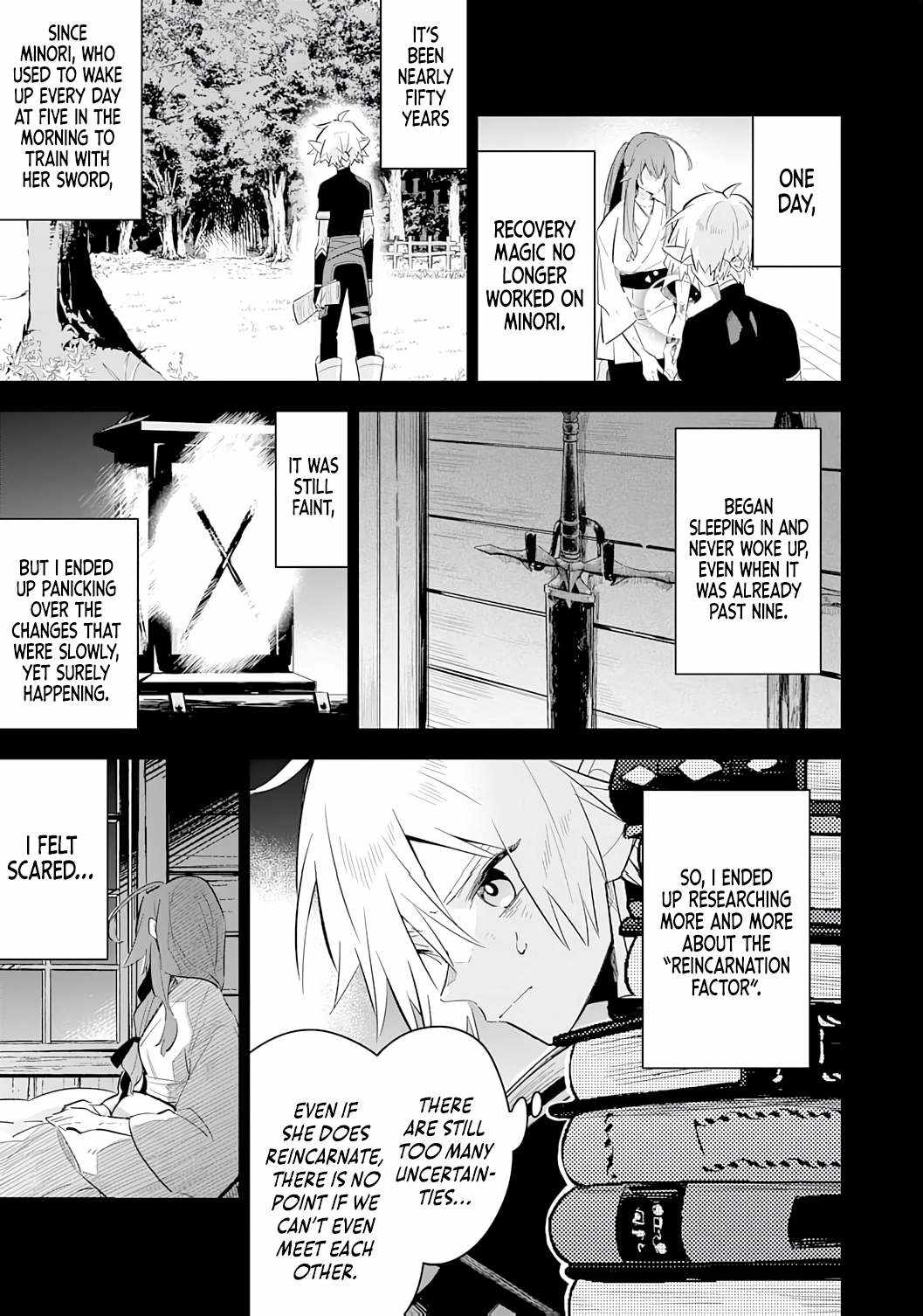 The Reincarnated Elf Left on a Journey to Master His Magic and With His Extra Lifespan Became a Living Legend Chapter 27 page 10 - 