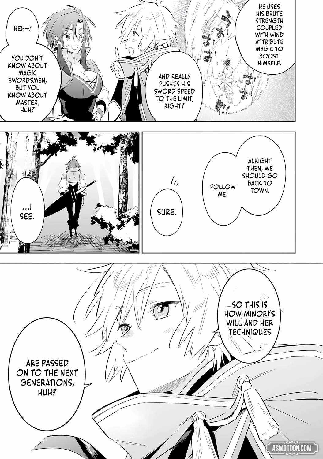 The Reincarnated Elf Left on a Journey to Master His Magic and With His Extra Lifespan Became a Living Legend Chapter 28 page 24 - 