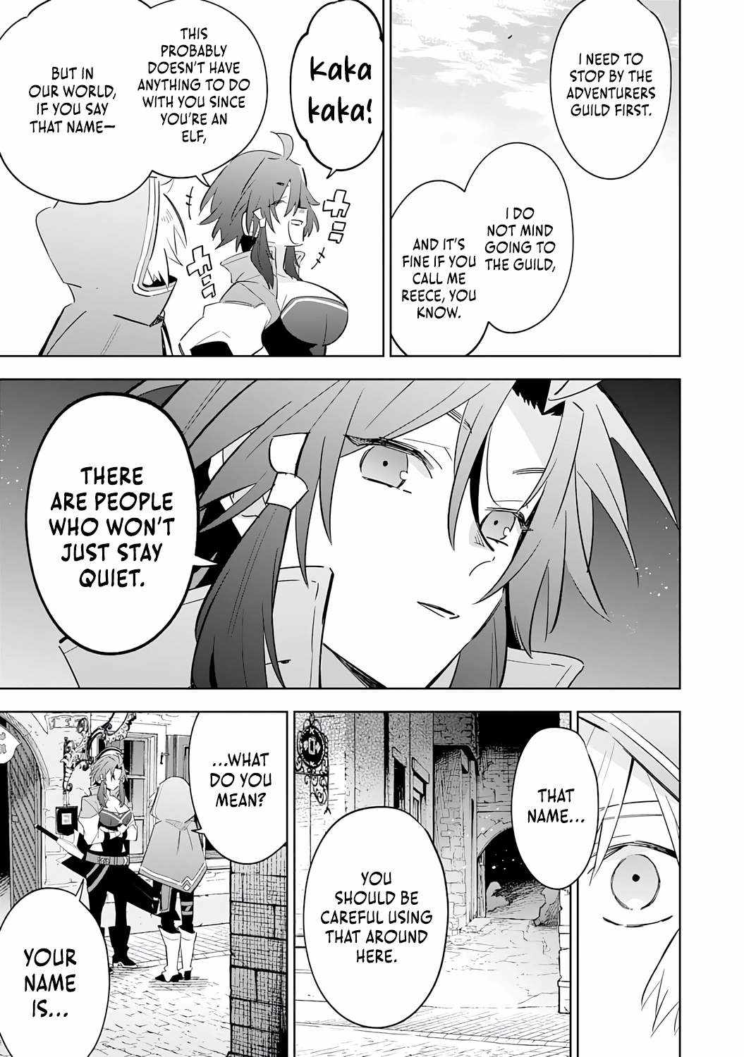 The Reincarnated Elf Left on a Journey to Master His Magic and With His Extra Lifespan Became a Living Legend Chapter 28 page 30 - 
