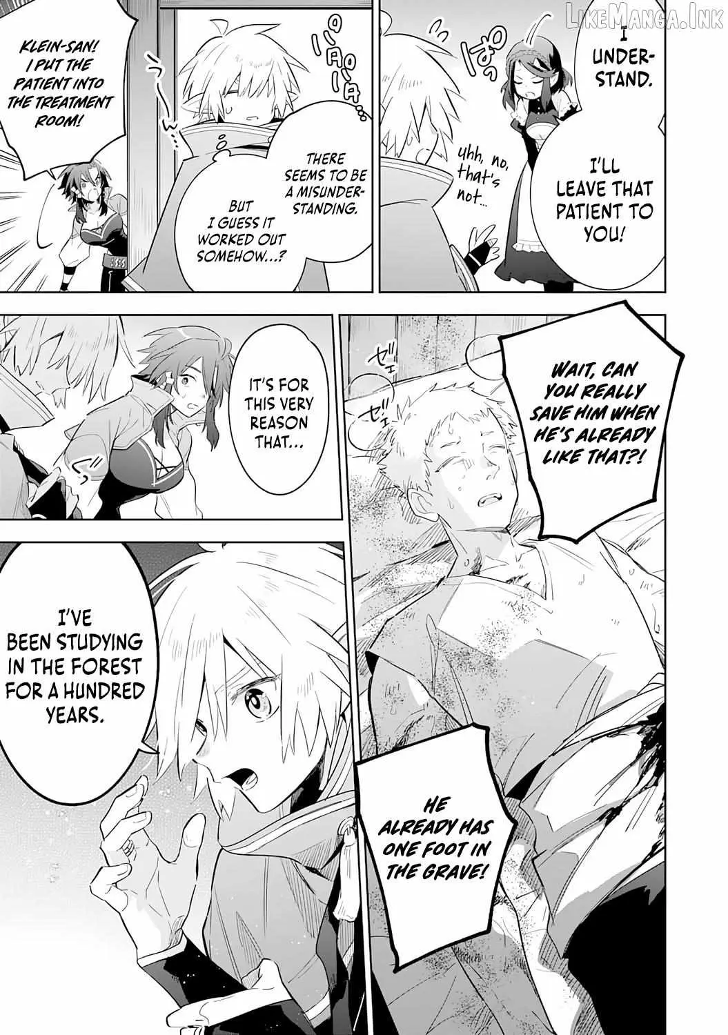 The Reincarnated Elf Left on a Journey to Master His Magic and With His Extra Lifespan Became a Living Legend Chapter 29 page 14 - 