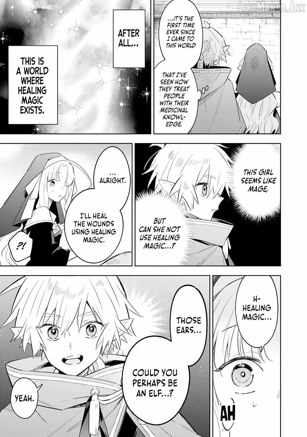 The Reincarnated Elf Left on a Journey to Master His Magic and With His Extra Lifespan Became a Living Legend Chapter 29 page 22 - 