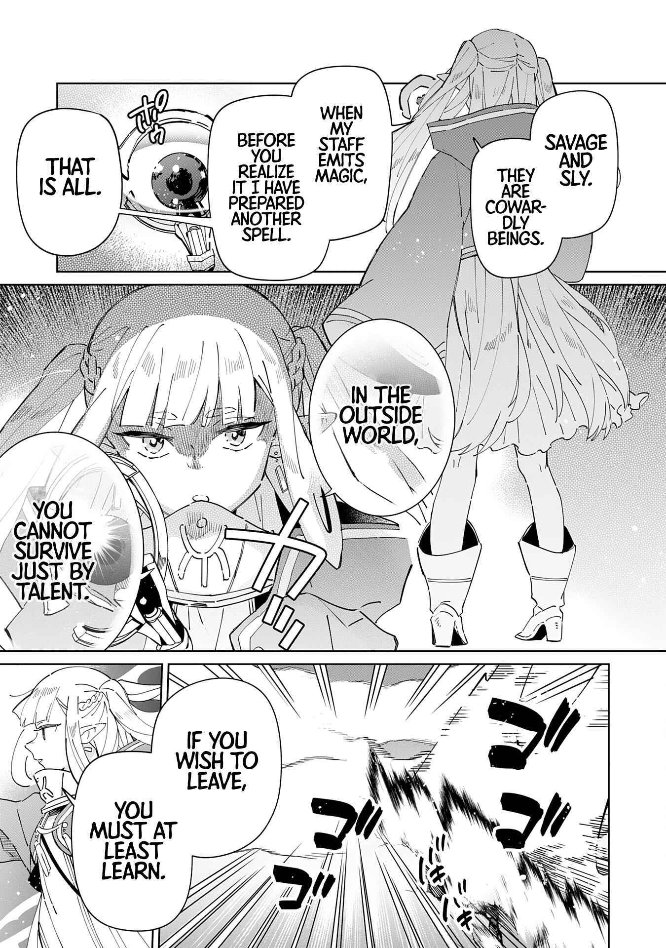 The Reincarnated Elf Left on a Journey to Master His Magic and With His Extra Lifespan Became a Living Legend Chapter 3 page 12 - 