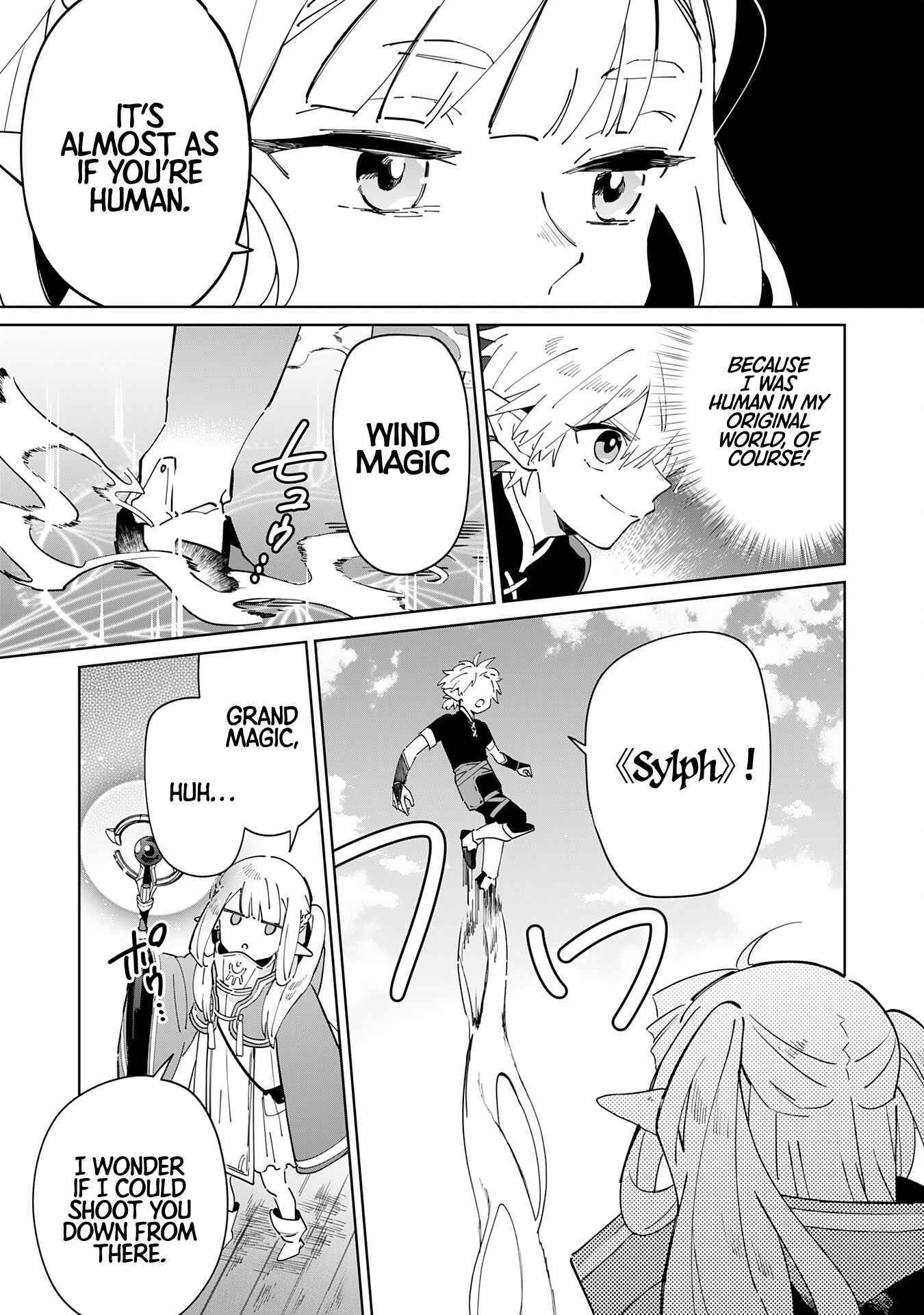 The Reincarnated Elf Left on a Journey to Master His Magic and With His Extra Lifespan Became a Living Legend Chapter 3 page 14 - 